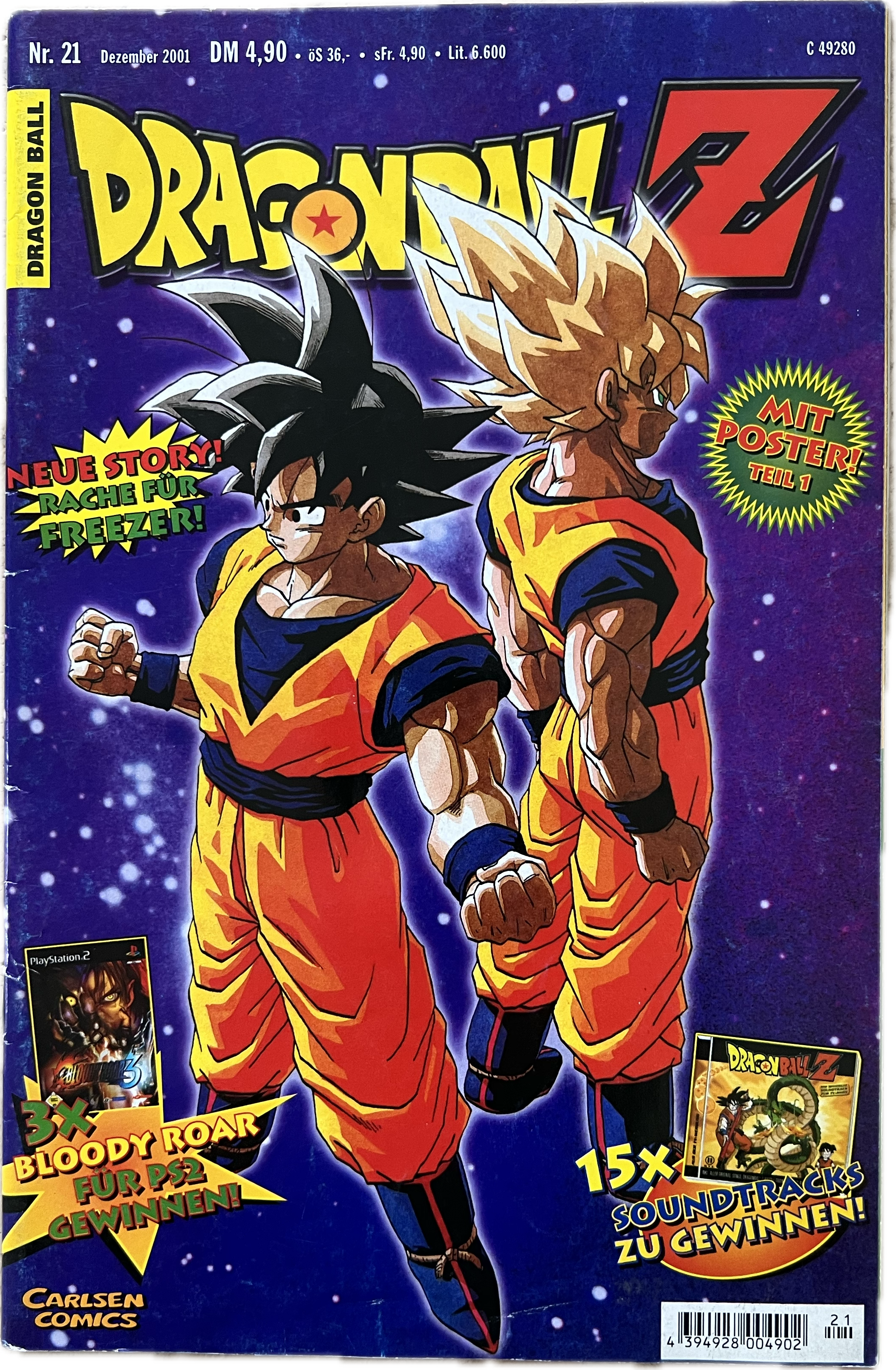 Dragon Ball Z Comic Heft 21 | Manayga