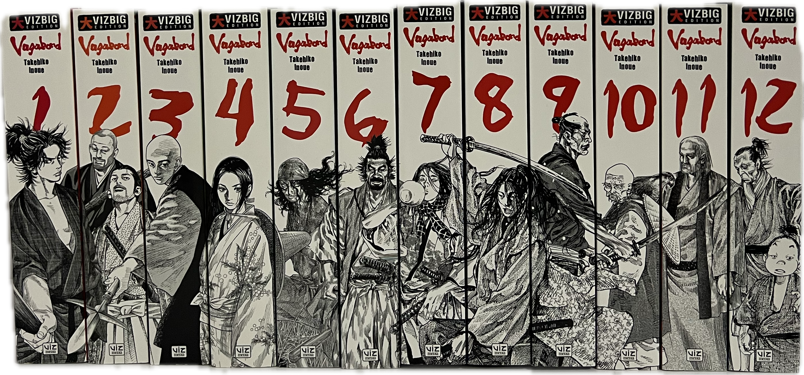 Vagabond 01-12 VIZBIG Englisch komplette Reihe