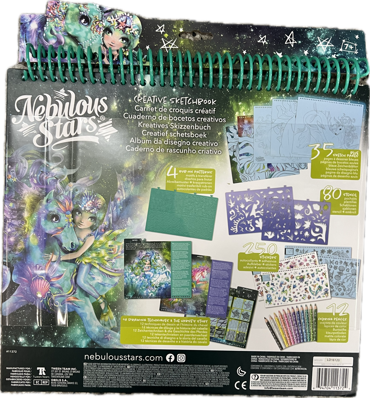 Nebulous Stars – Creative Sketchbook Marinia & Pferd