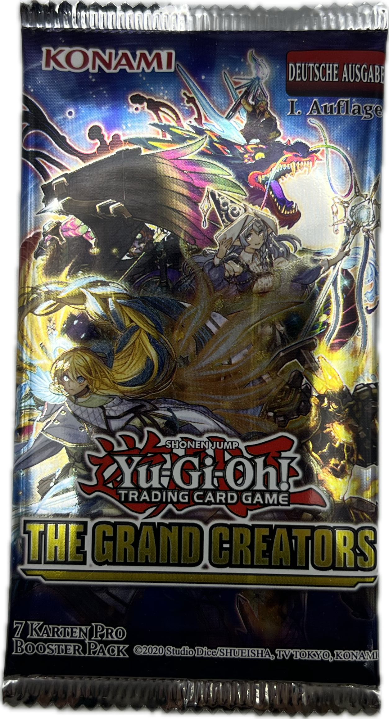 Yu-Gi-Oh TCG Booster Pack - The Grand Creators (1. Auflage) Deutsch