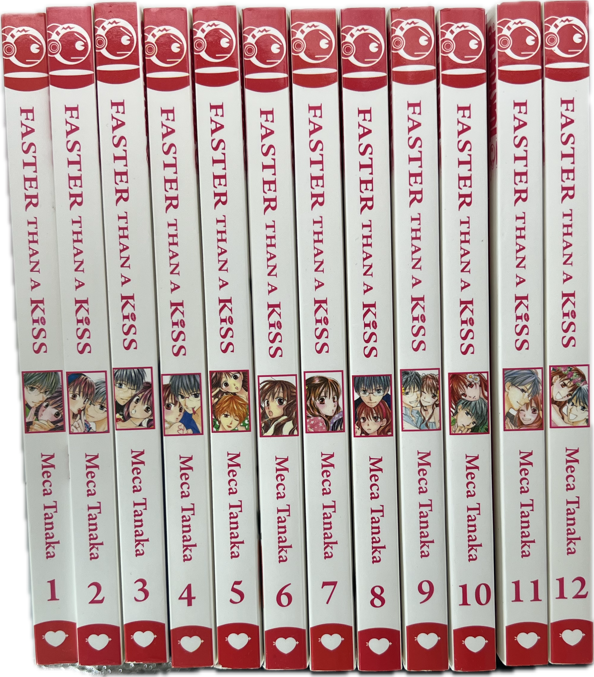 Faster than a Kiss 01-12 komplette Reihe