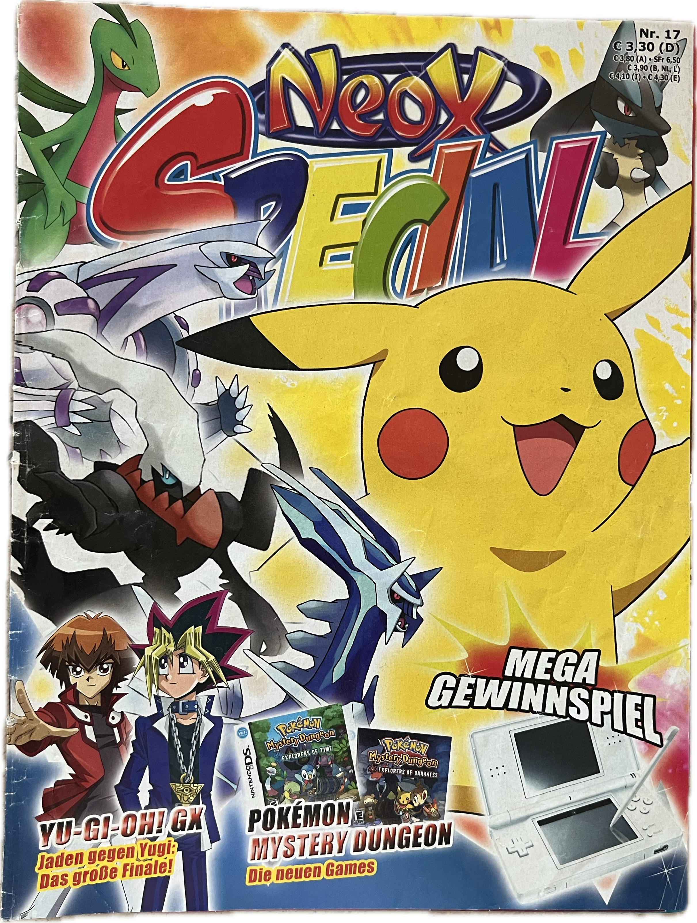 Pokemon/ Yu-Gi-Oh! Comic Heft 17 NeoX