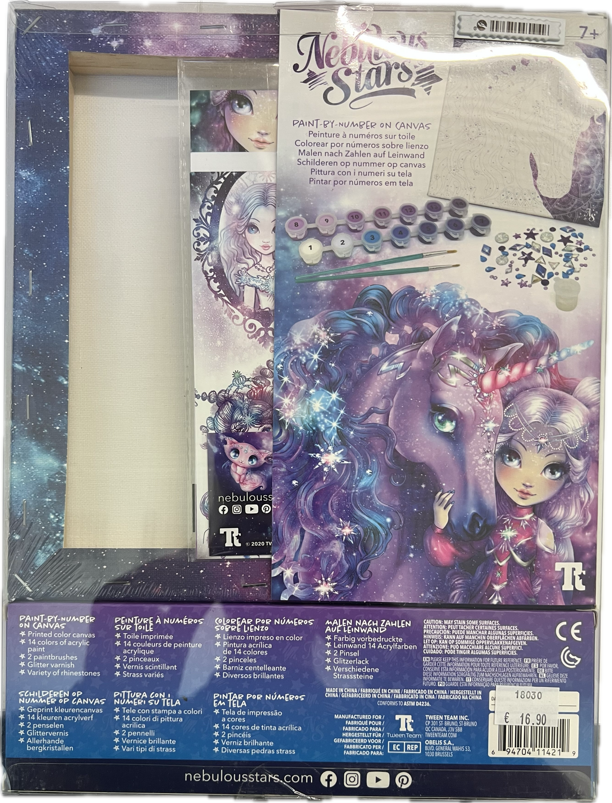 Nebulous Stars – Paint-by-Number on Canvas