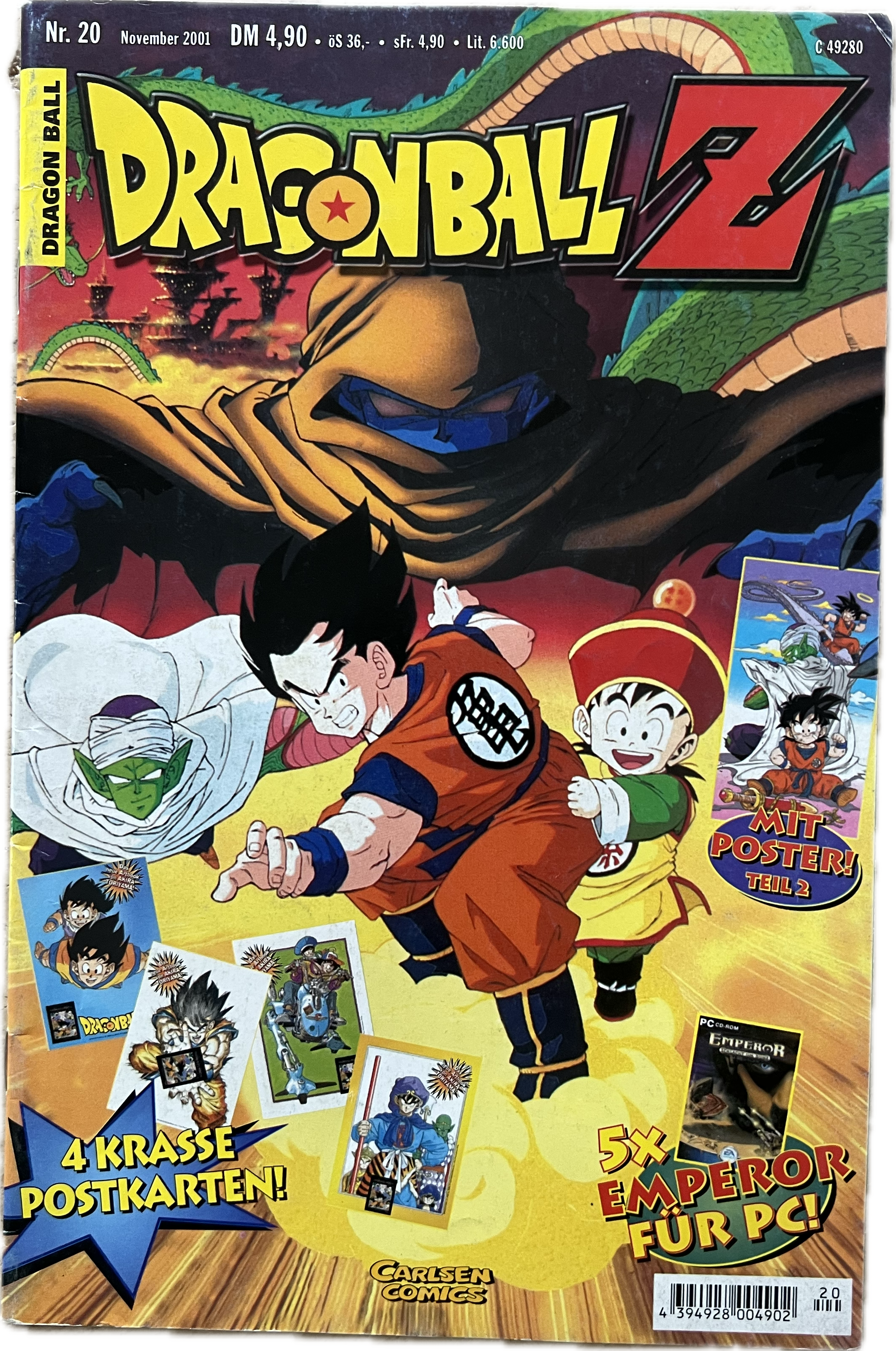 Dragon Ball Z Comic Heft 20 | Manayga