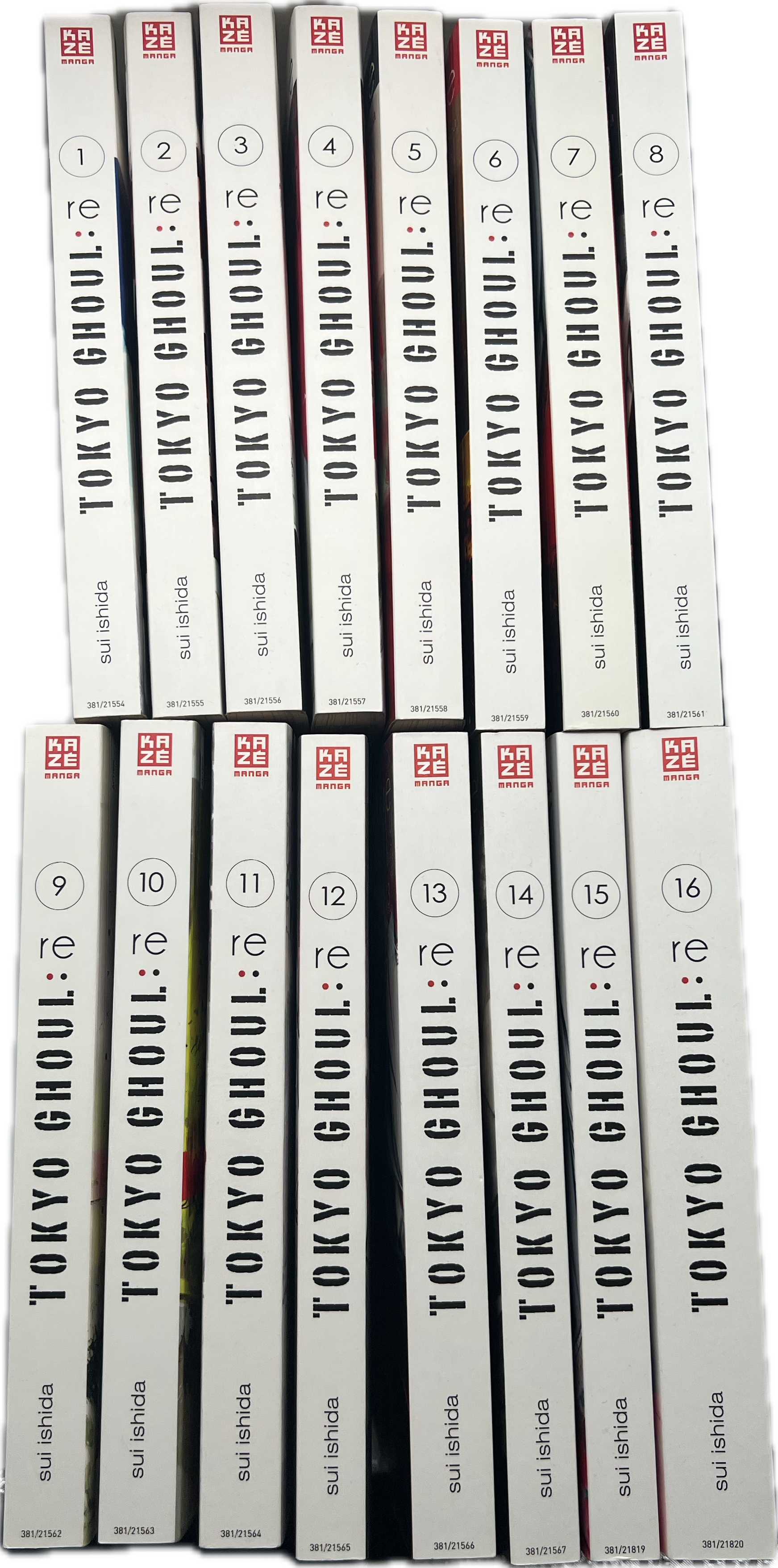 Tokyo Ghoul re 01-16 komplette Reihe