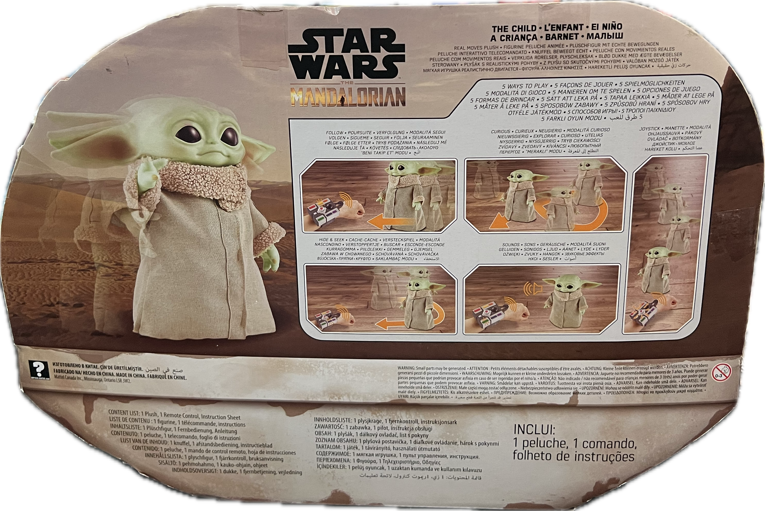 Star Wars The Child Real Moves Plush