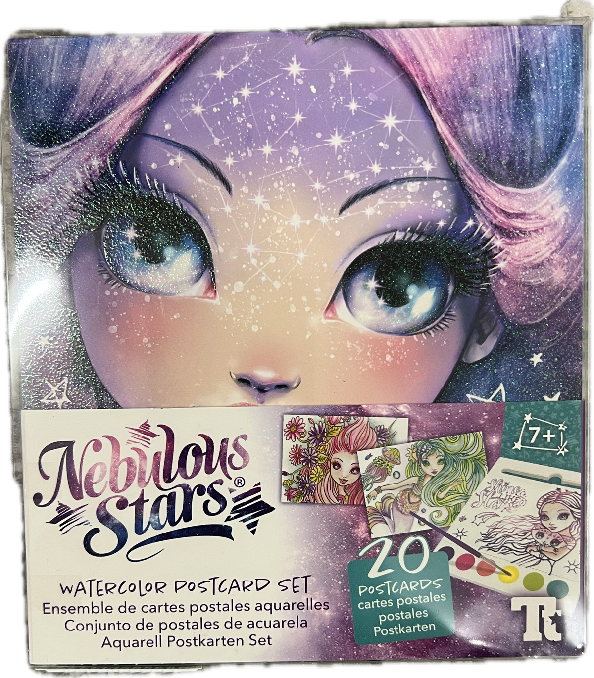 Nebulous Stars – Watercolor Postcard Set