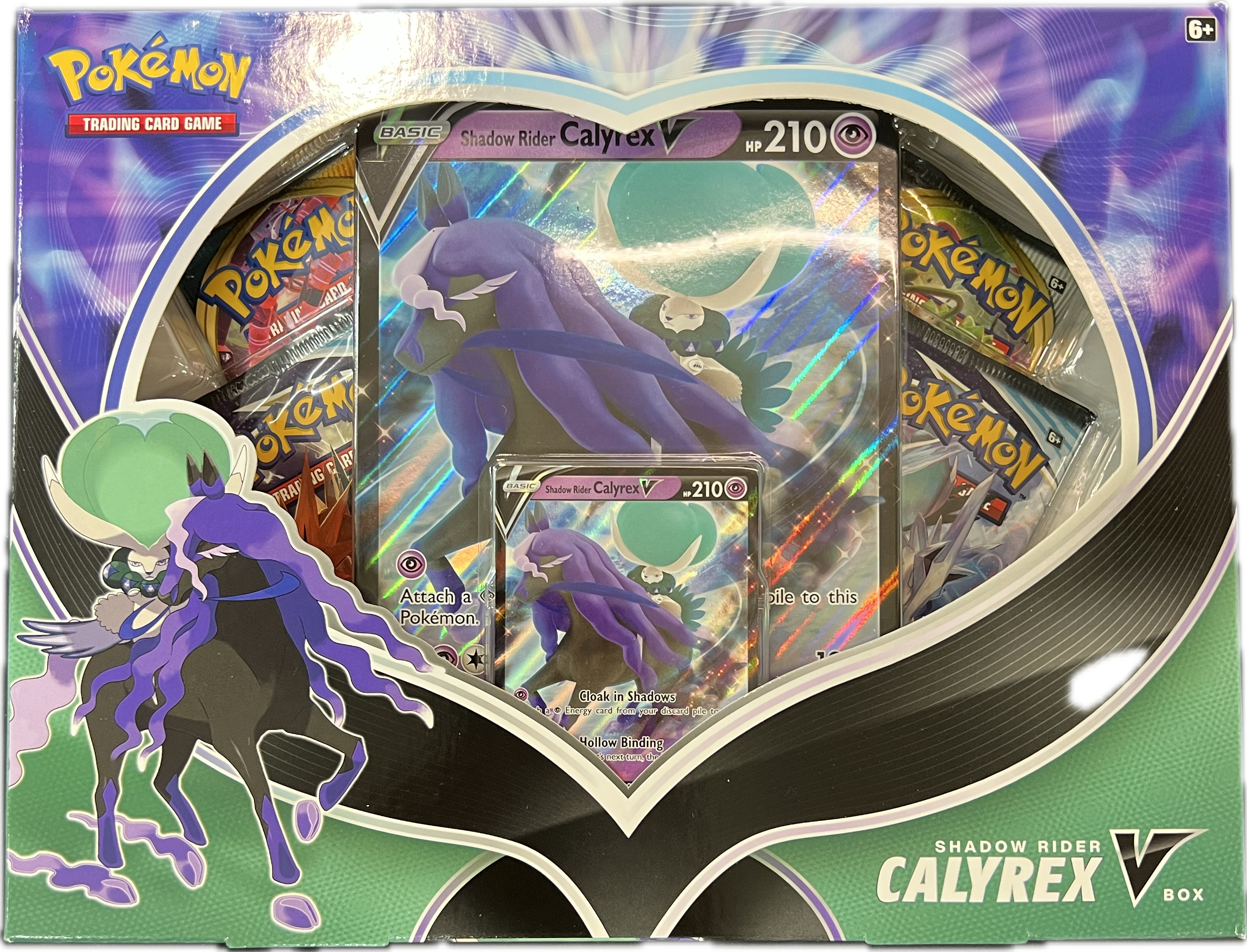 Pokemon TCG Shadow Rider Calyrex V-Box Englisch