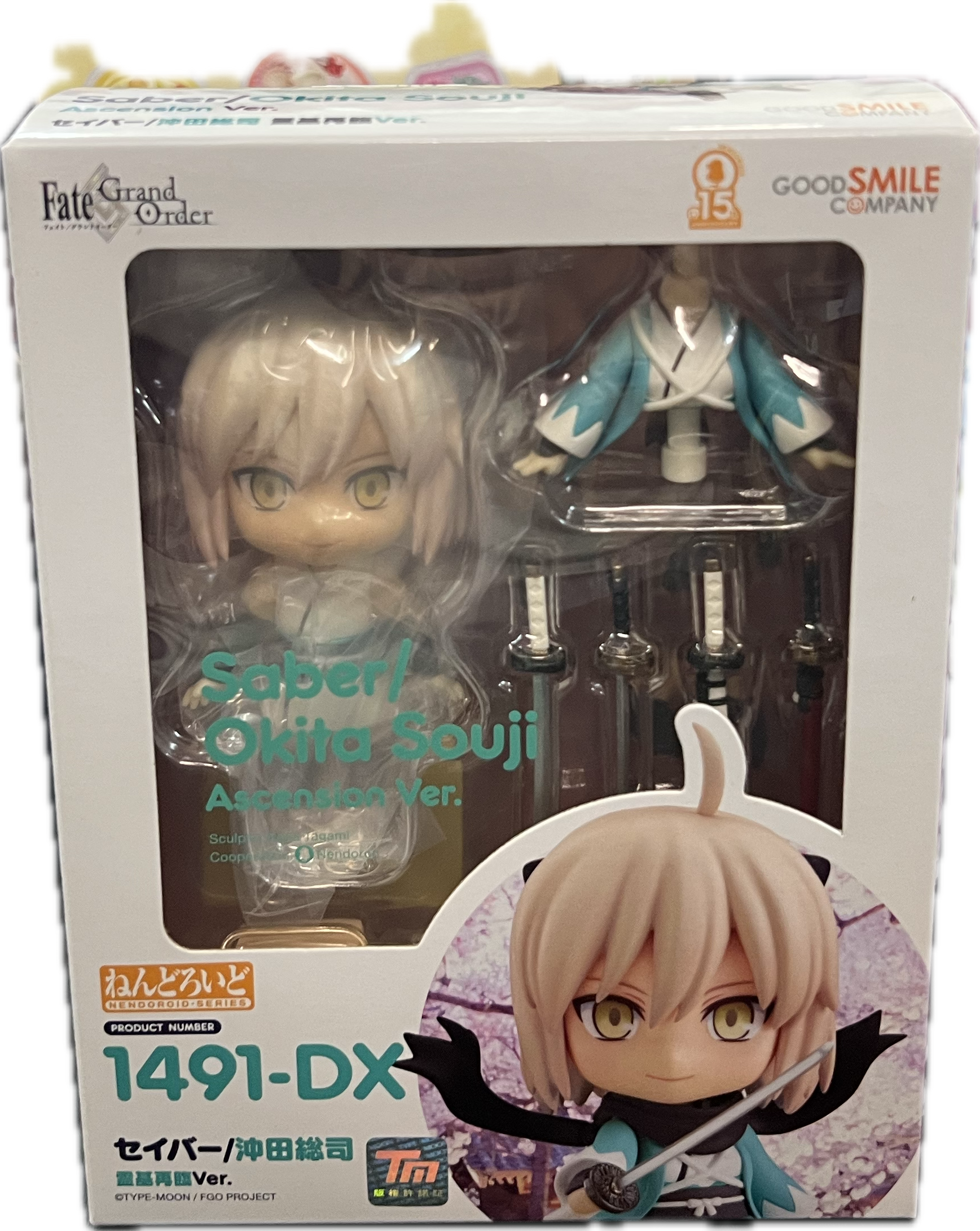 Saber/ Okita Souji Figur Nendoroid 1491-DX