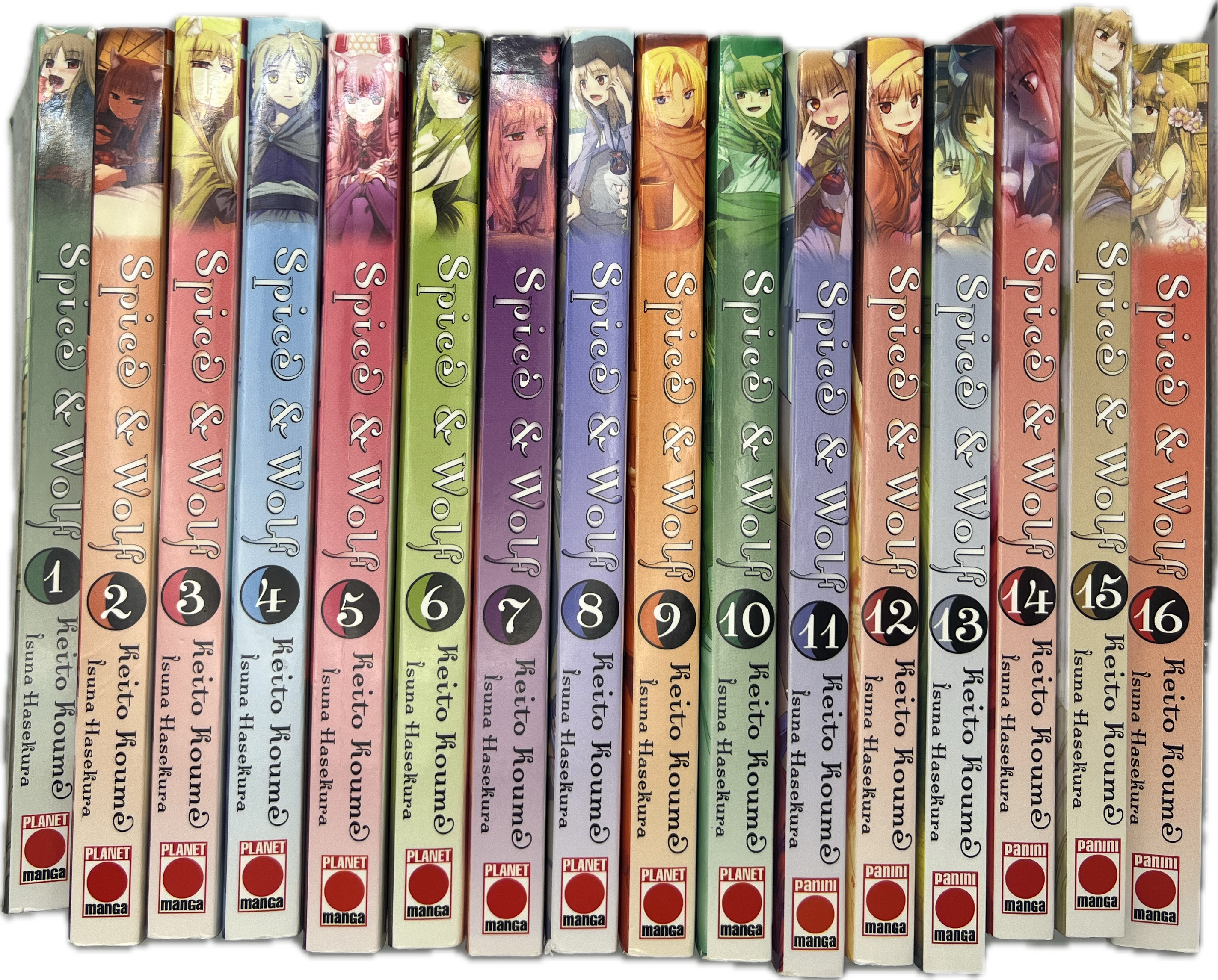 Spice & Wolf 01-16 komplette Reihe