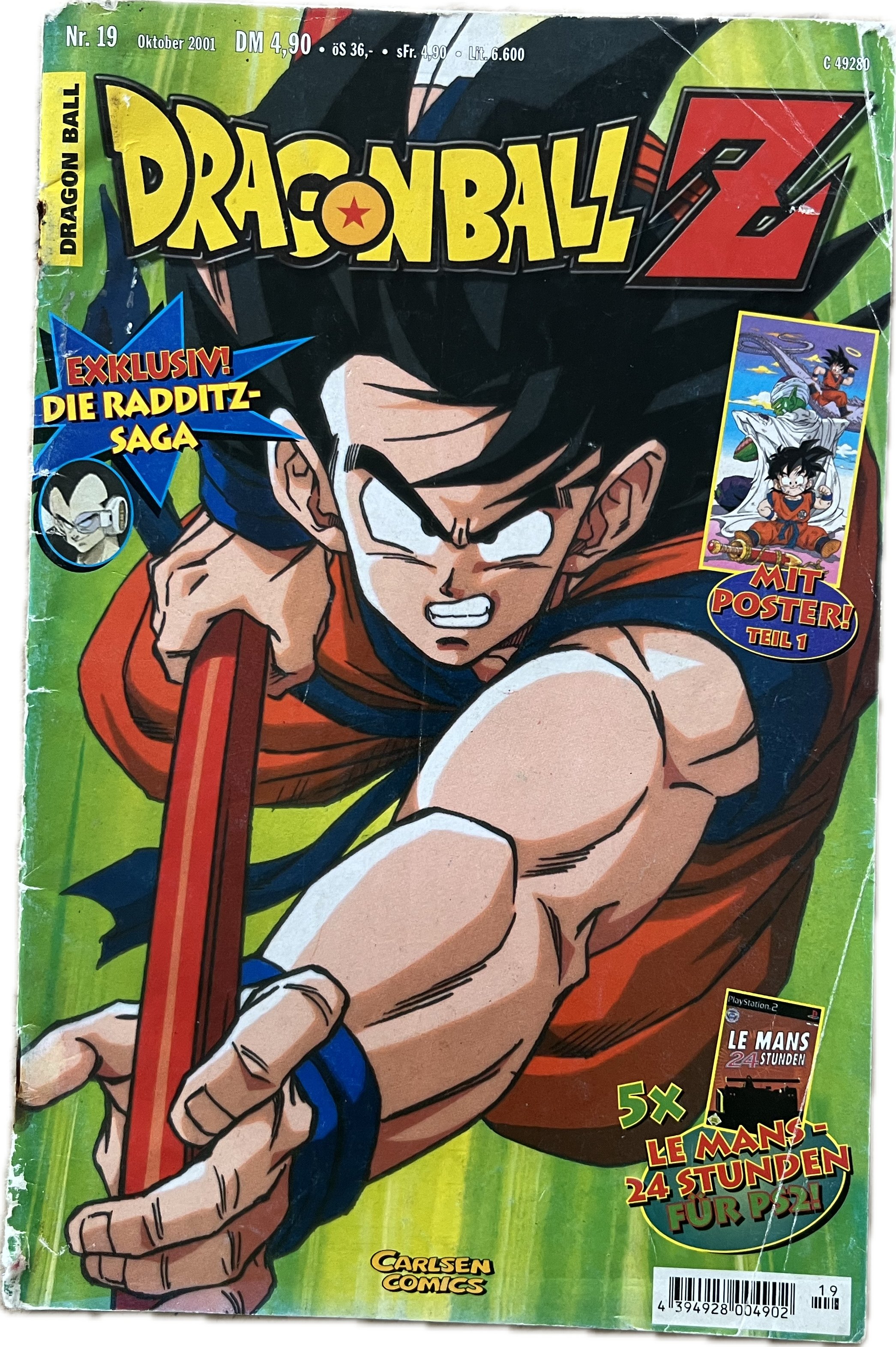Dragon Ball Z Comic Heft 19 | Manayga