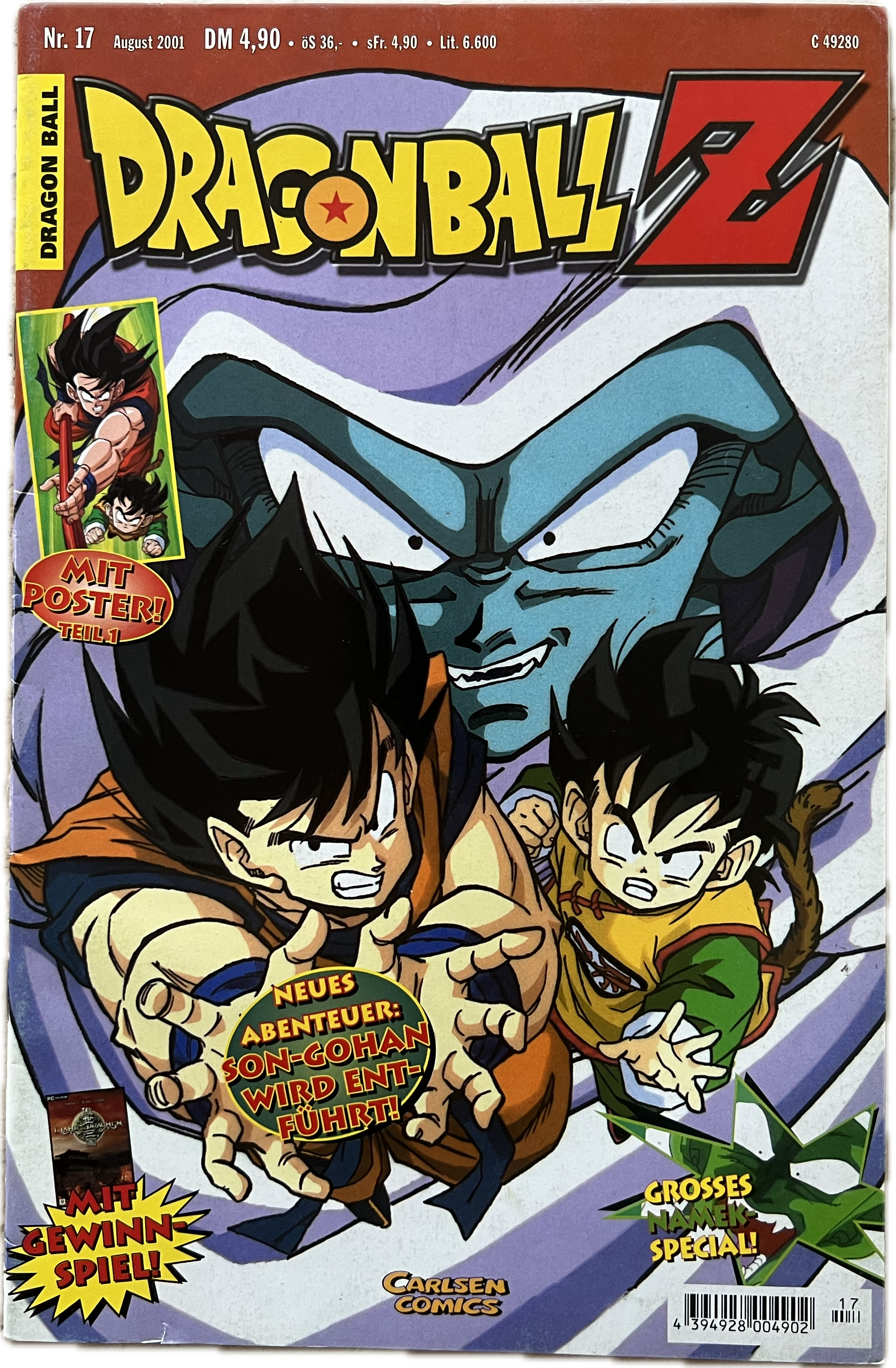 Dragon Ball Z Comic Heft 17 | Manayga
