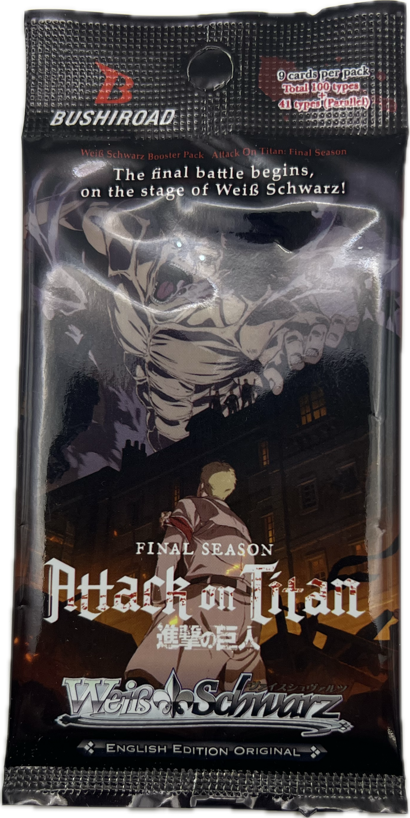 Weiß Schwarz TCG Booster Pack - Attack on Titan: Final Season Englisch