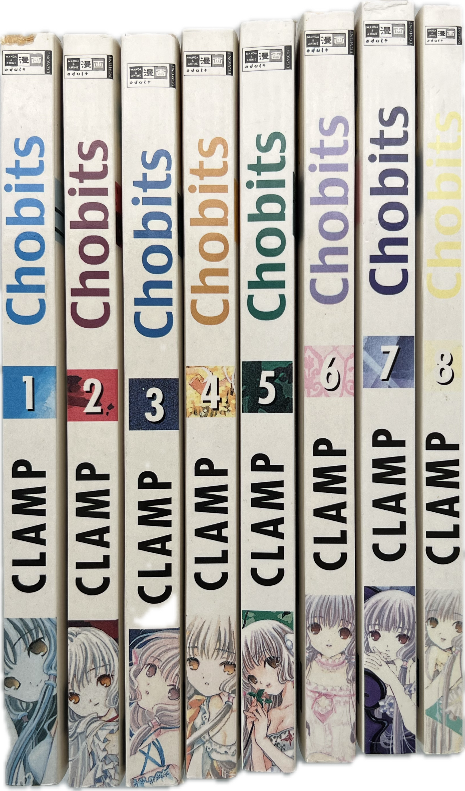 Chobits 1-8 komplette Reihe