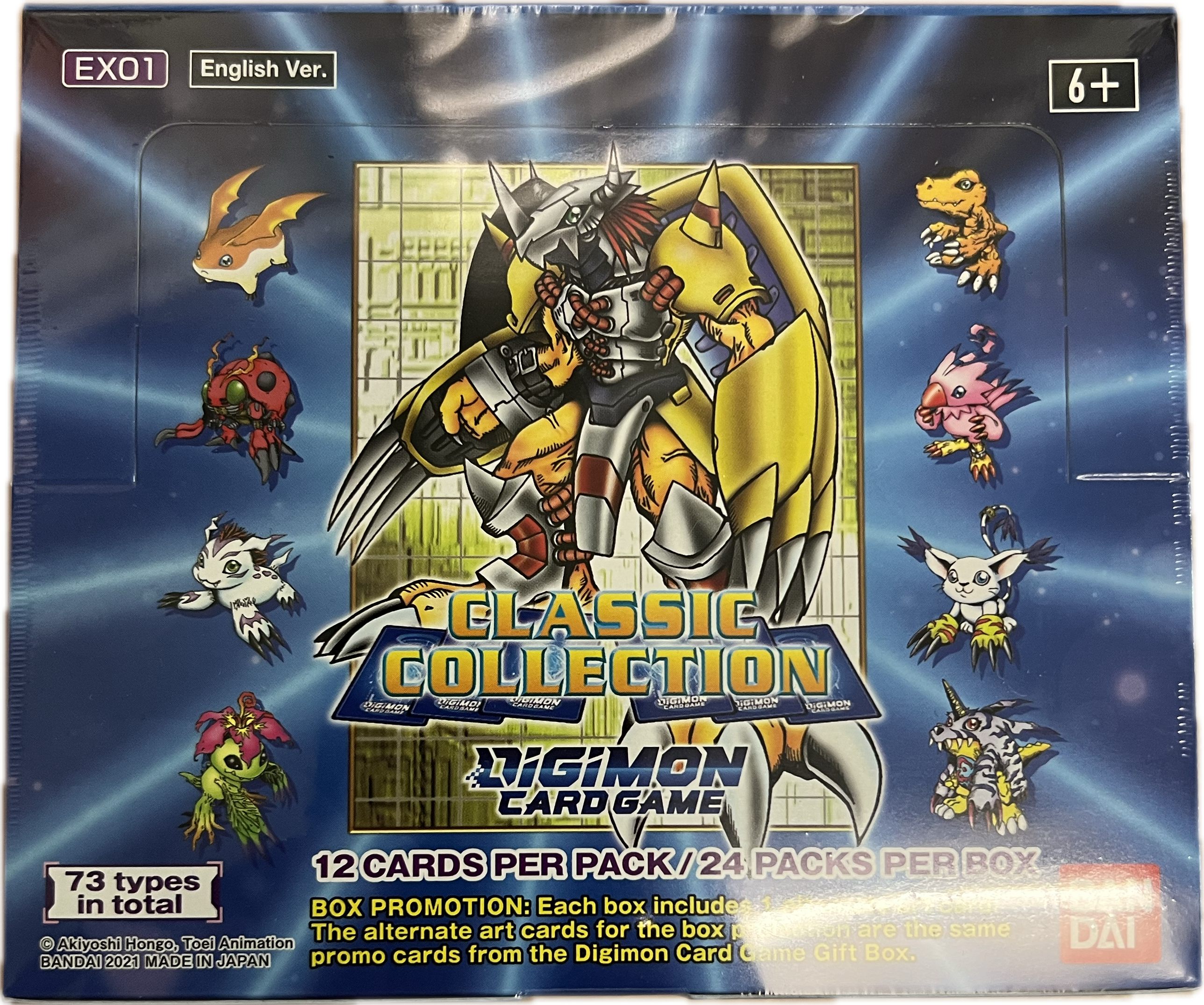 Digimon TCG Booster Box- Classic Collection (EX01) Englisch