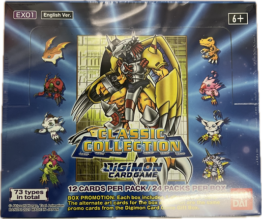 Digimon TCG Booster Box- Classic Collection (EX01) Englisch