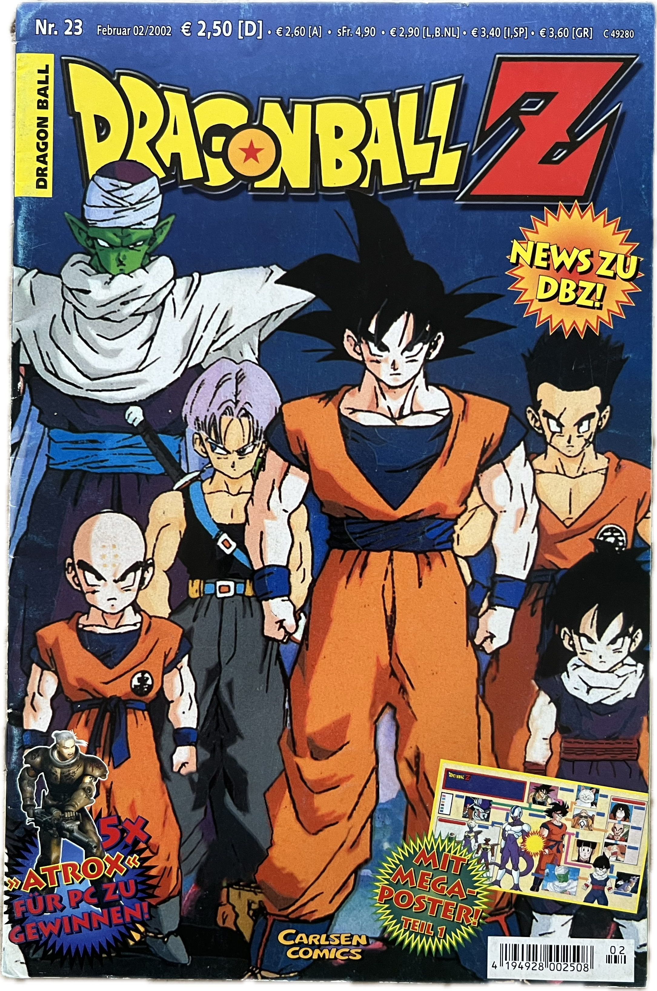 Dragon Ball Z Comic Heft 23 | Manayga