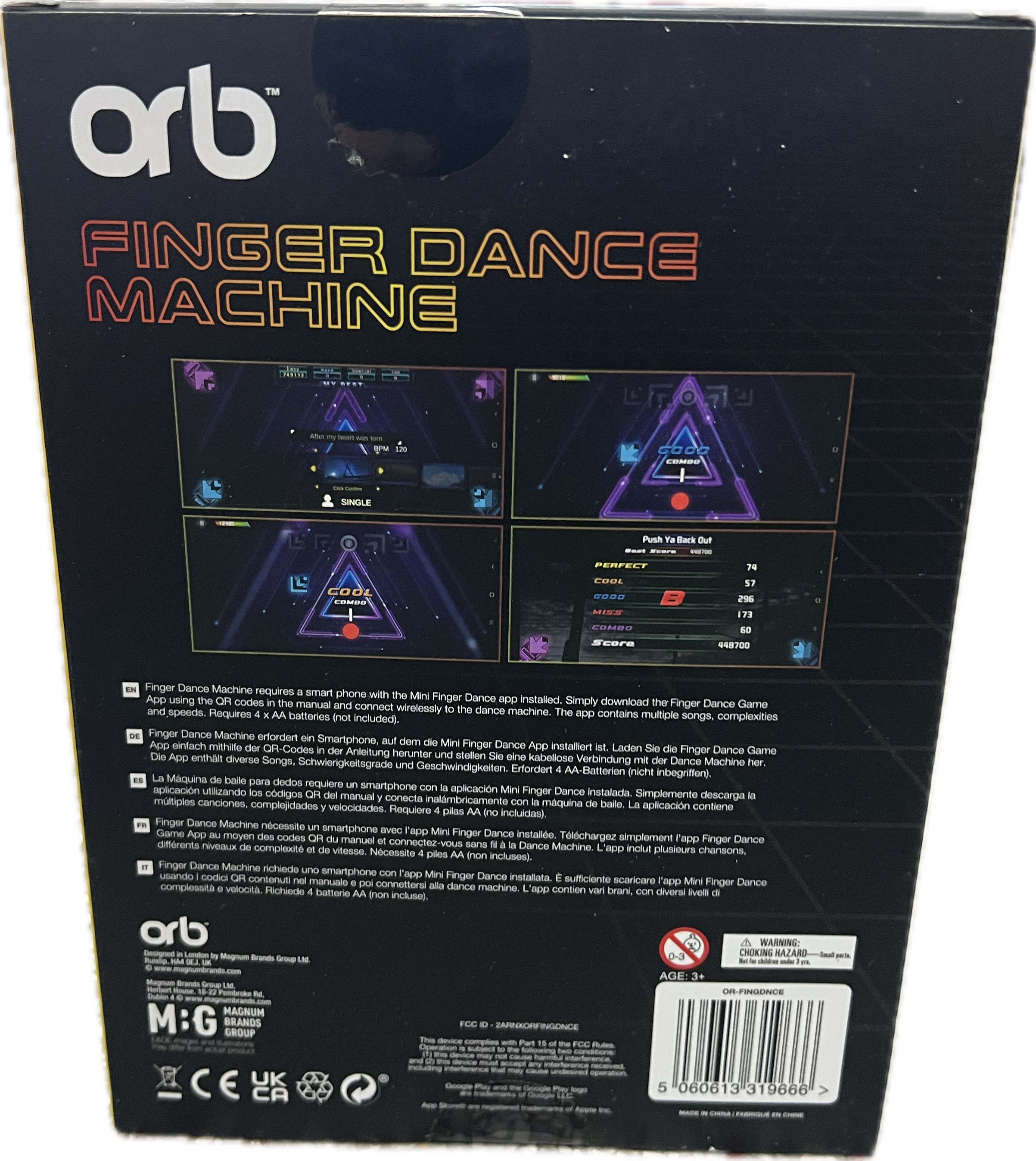 ORB Finger Dance Machine