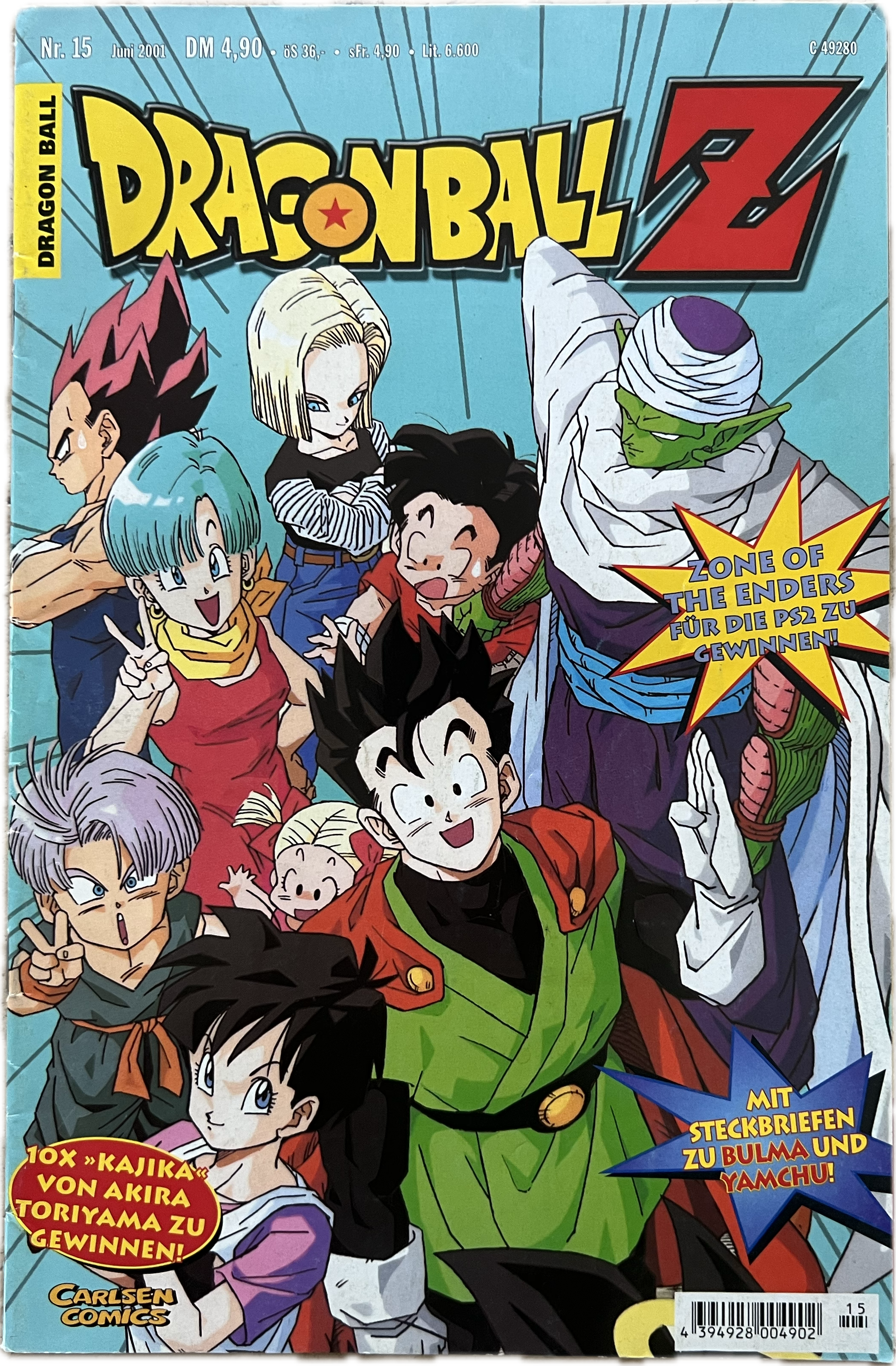 Dragon Ball Z Comic Heft 15 | Manayga