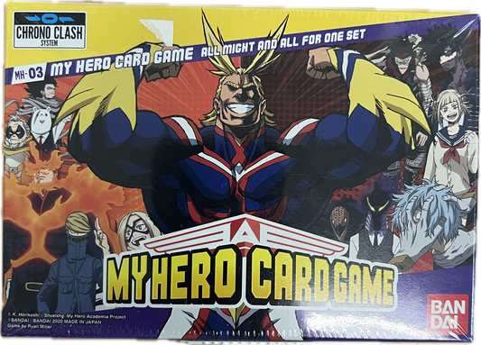 My Hero Academia TCG - All Might and All for One Set (MH-03) Englisch