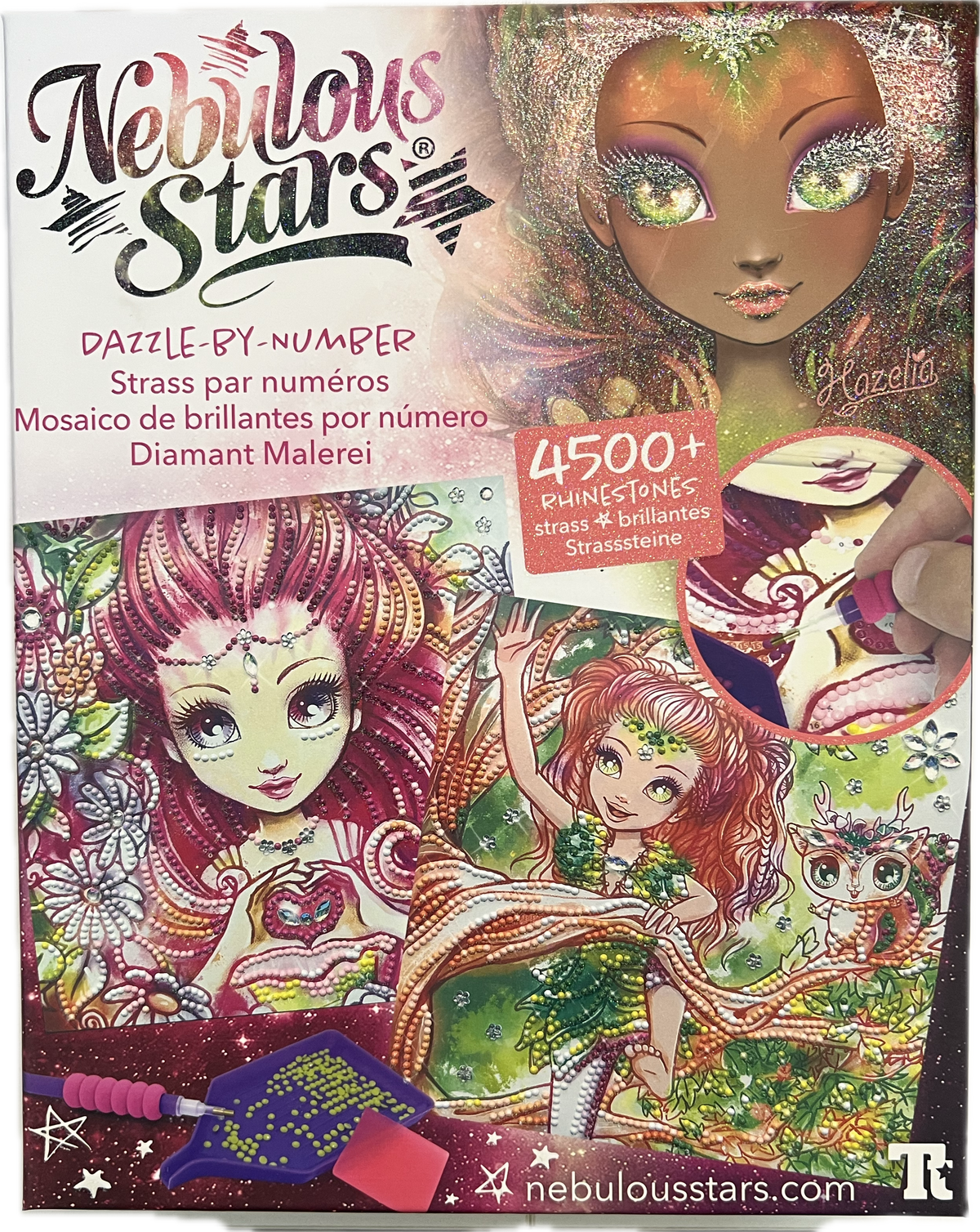 Nebulous Stars – Dazzle-by-Number Hazelia