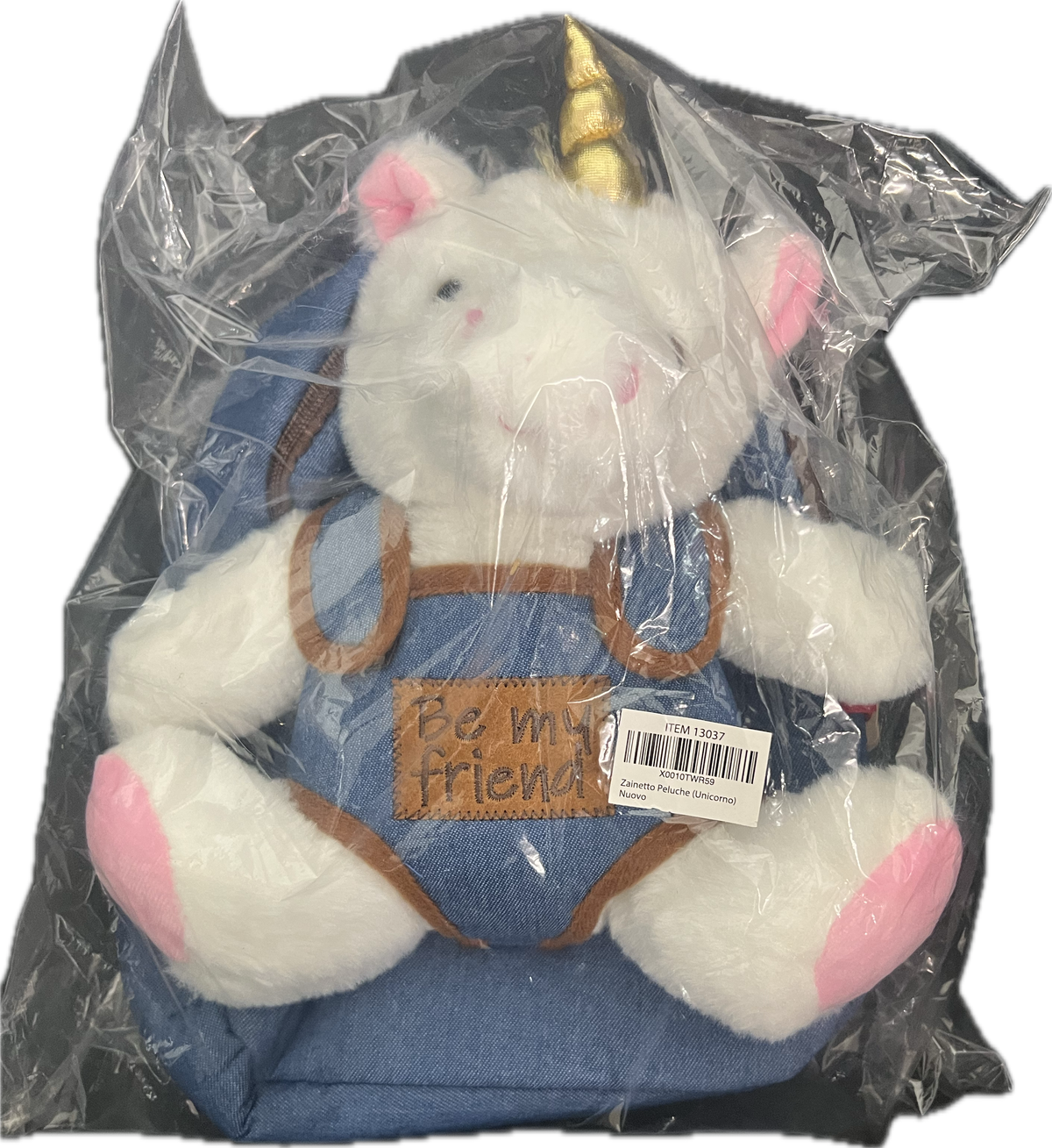 Plüsch Rucksack - Be My Friend