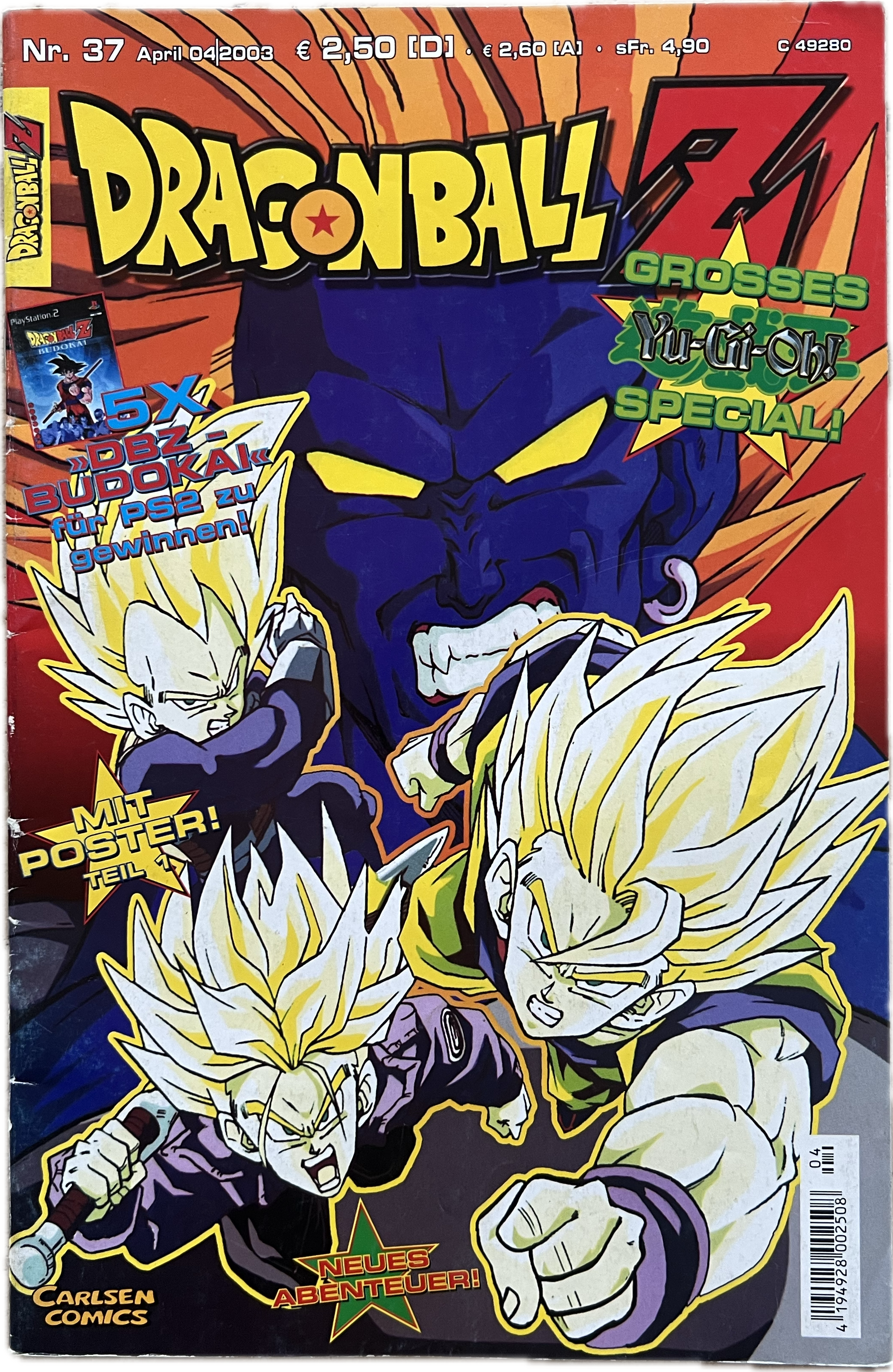 Dragon Ball Z Comic Heft 37