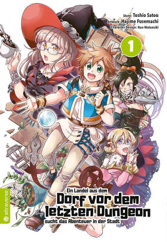 Ein Landei aus dem Dorf vor dem letzten Dungeon sucht das Abenteuer in der Stadt 01 | Manayga