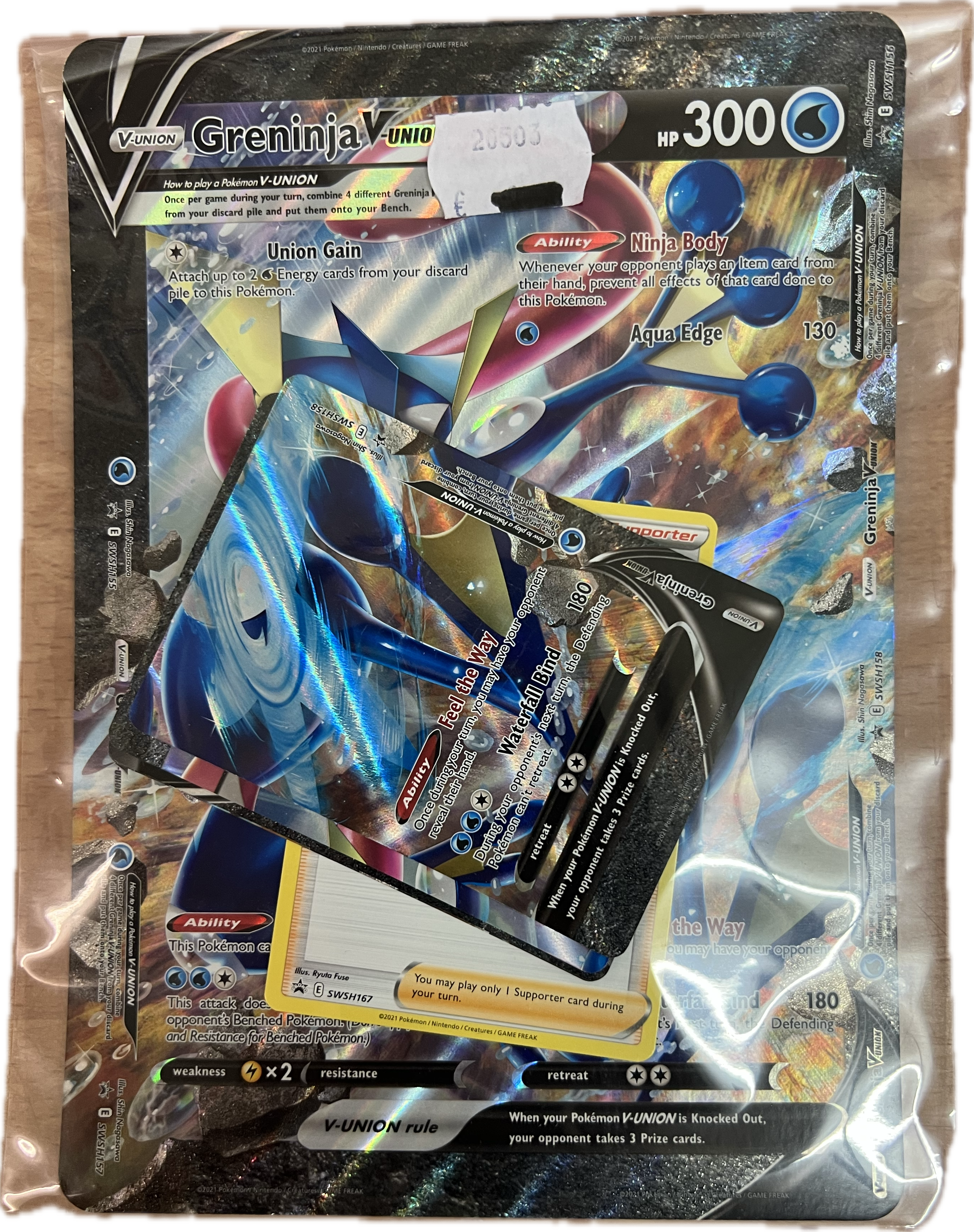 Pokemon TCG Greninja V-Union Spezial Set