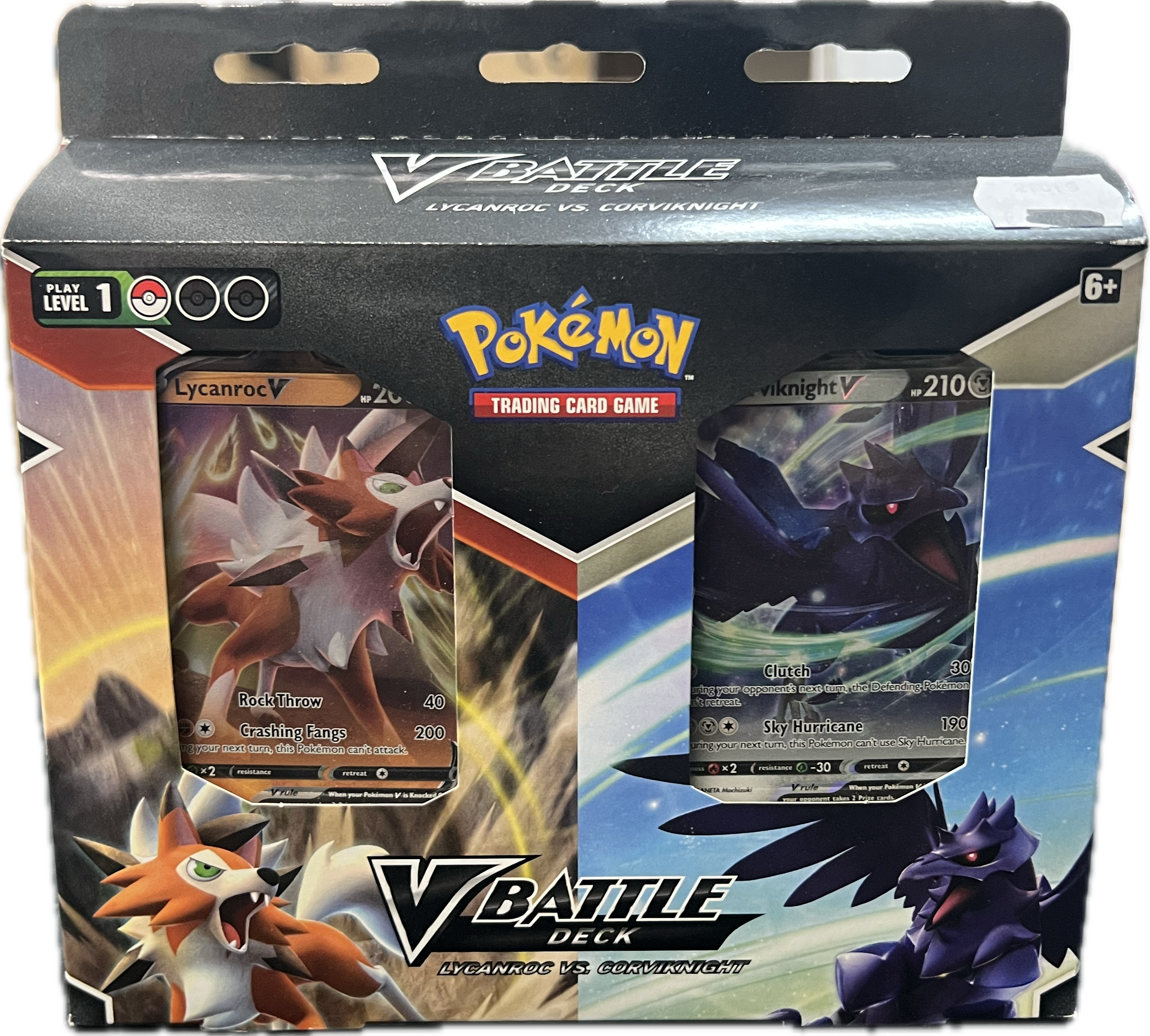 Pokemon TCG V Battle Deck Lycanroc vs Corviknight Englisch