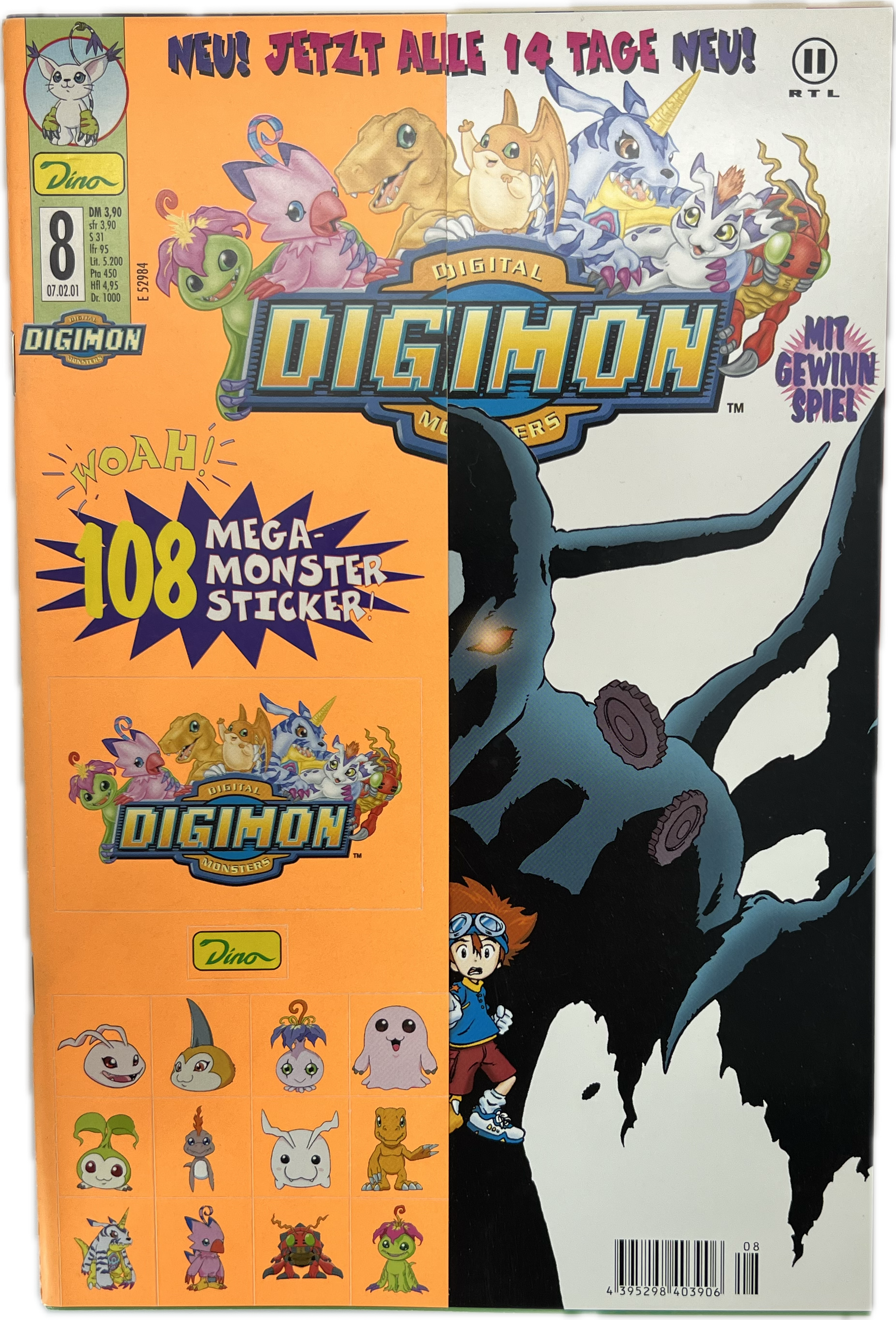Digimon Comic Heft 08