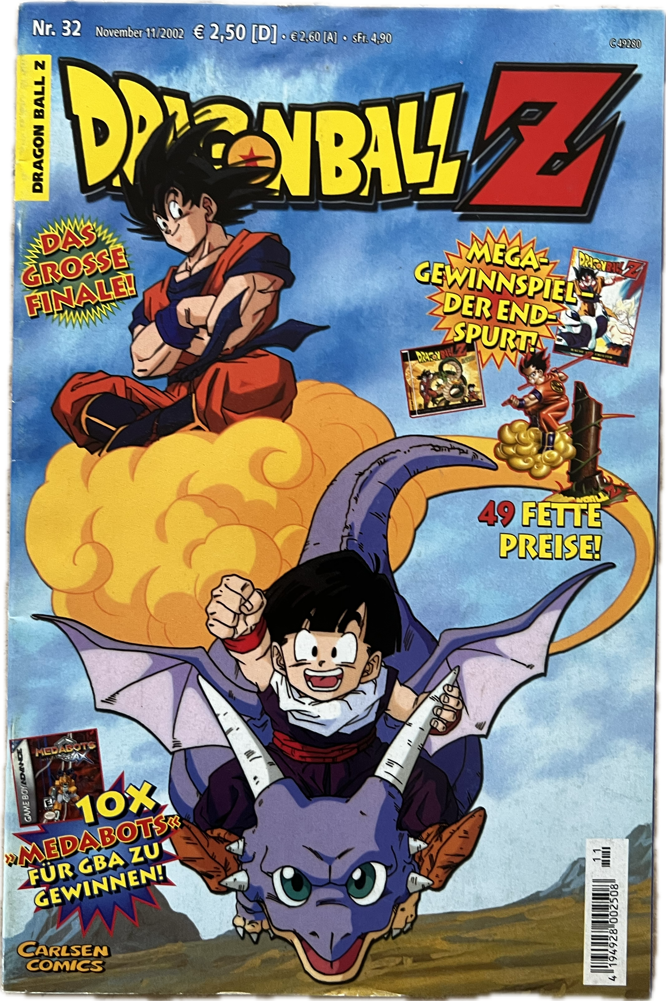 Dragon Ball Z Comic Heft 32