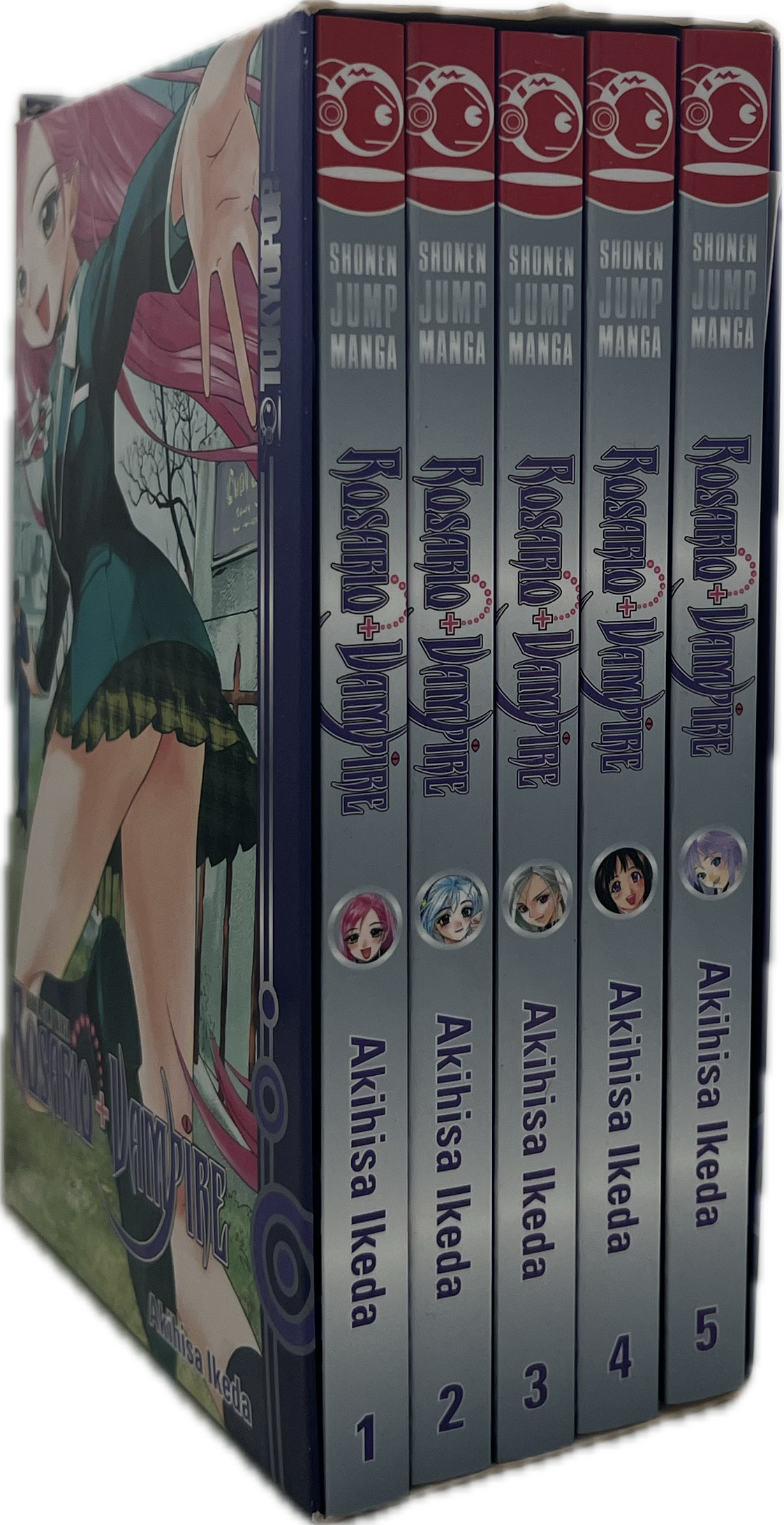 Rosario Vampire Schuber 01-05