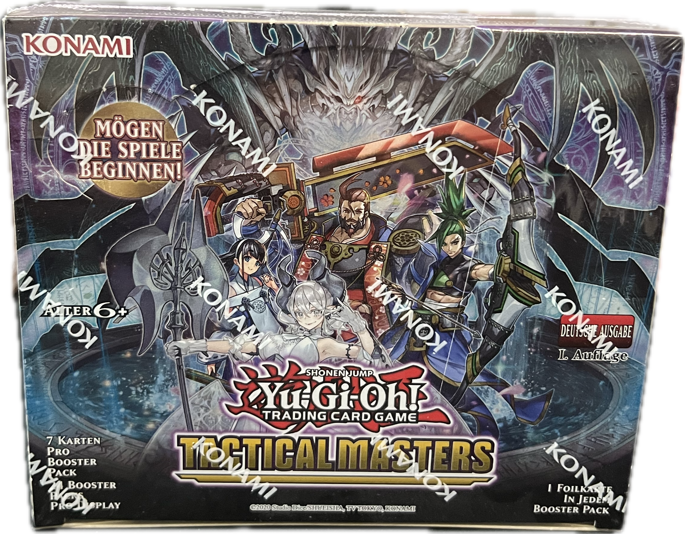 Yu-Gi-Oh TCG Tactical Masters Booster Display Deutsch