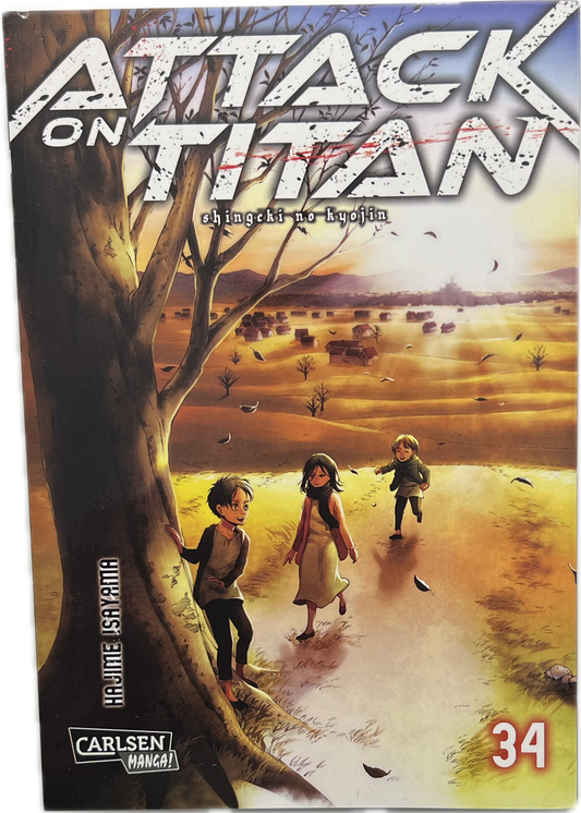 Attack on Titan 34 | Manayga