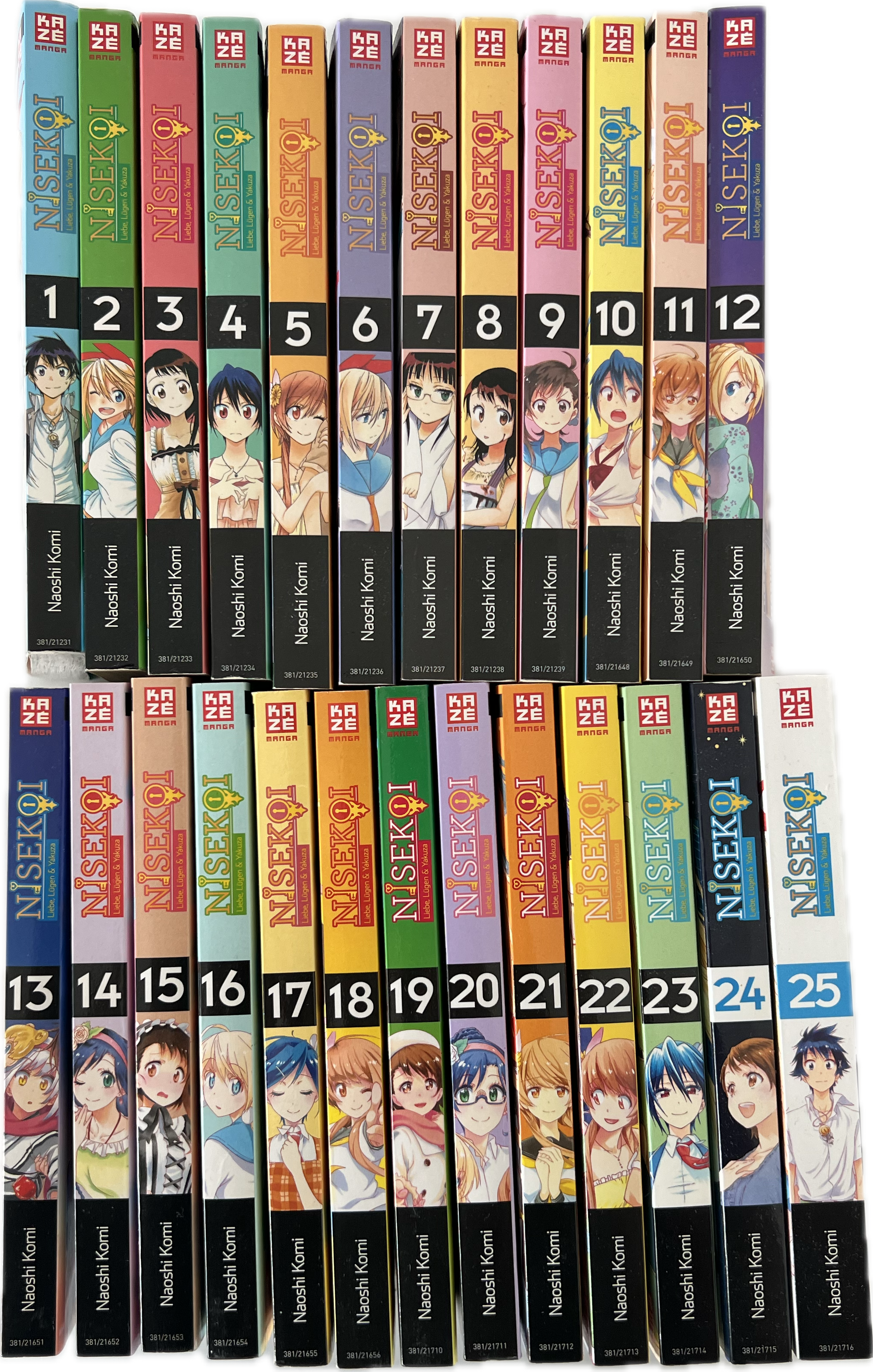 Nisekoi 01-25 komplette Reihe