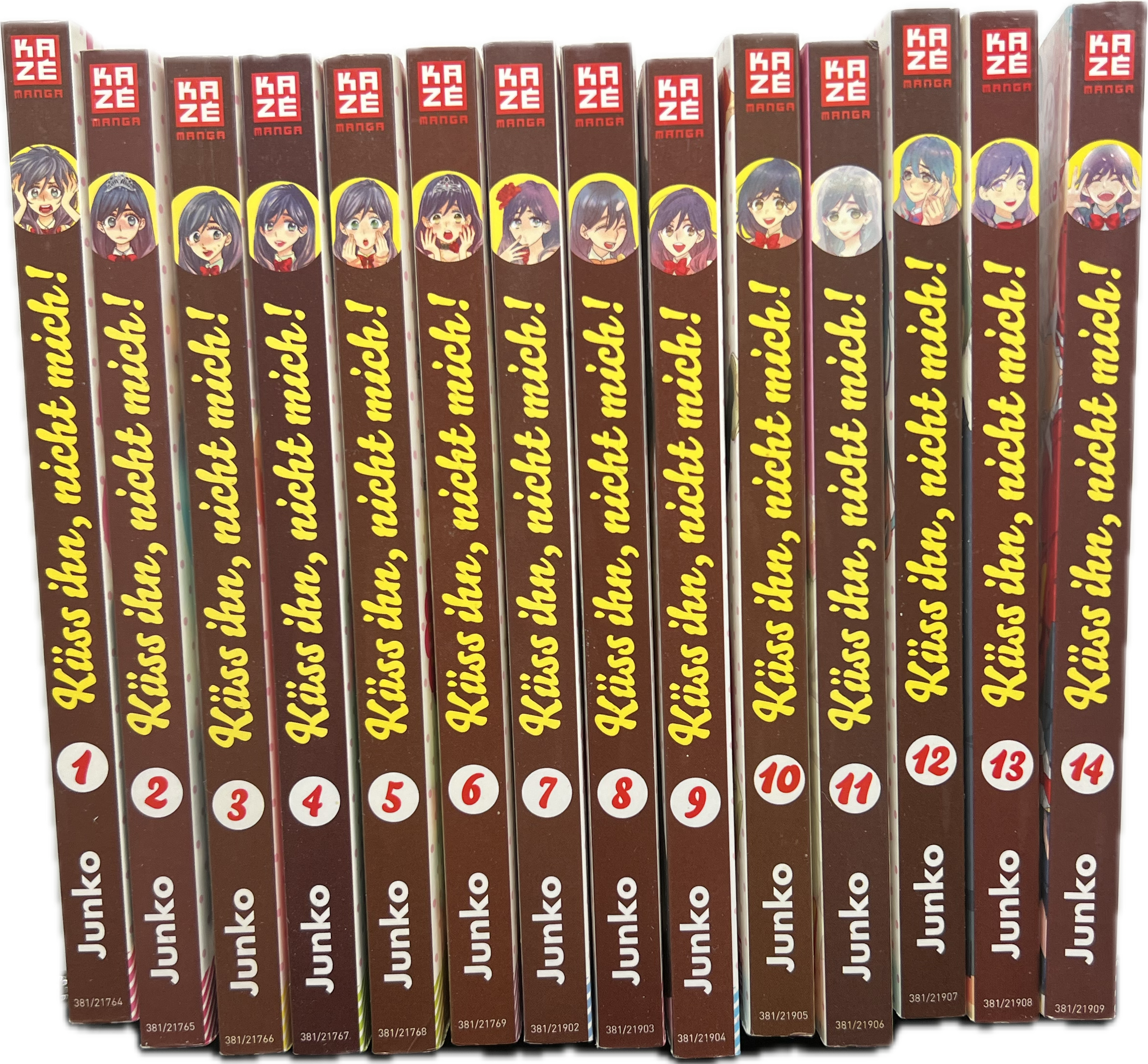 Küss ihn, nicht mich! 01-14 komplette Reihe