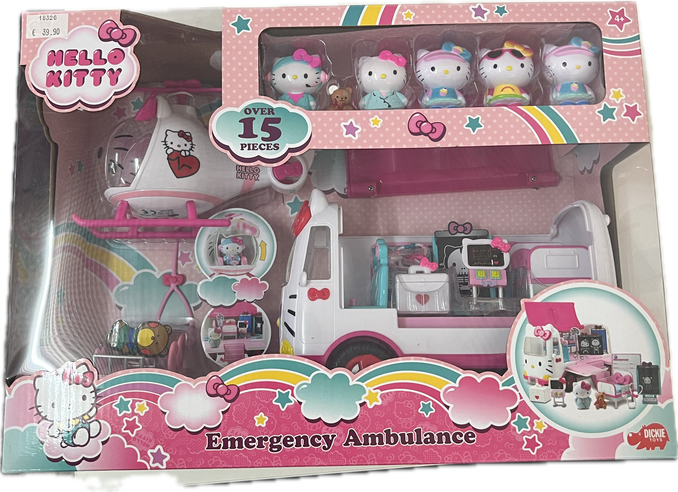 Hello Kitty Emergengy Ambulance Spielset