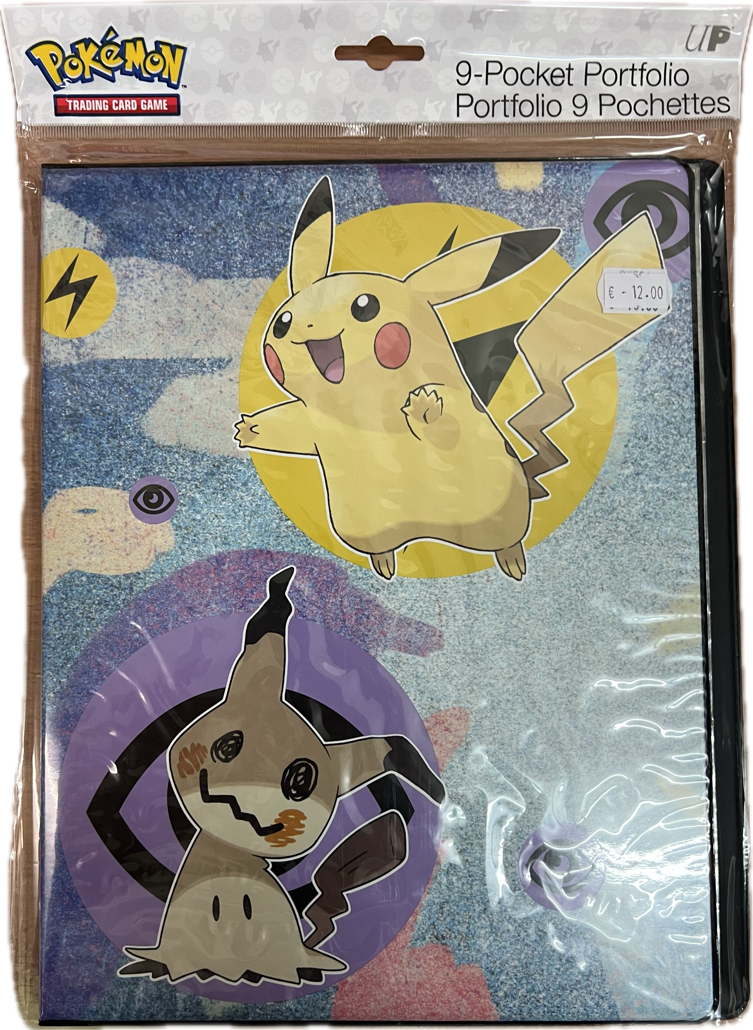 Pokemon Pikachu & Mimigma TCG 9-Pocket Portfolio