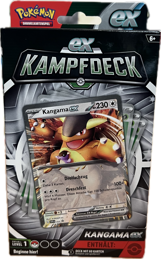 Pokemon TCG Battle Deck Kangaskhan ex German
