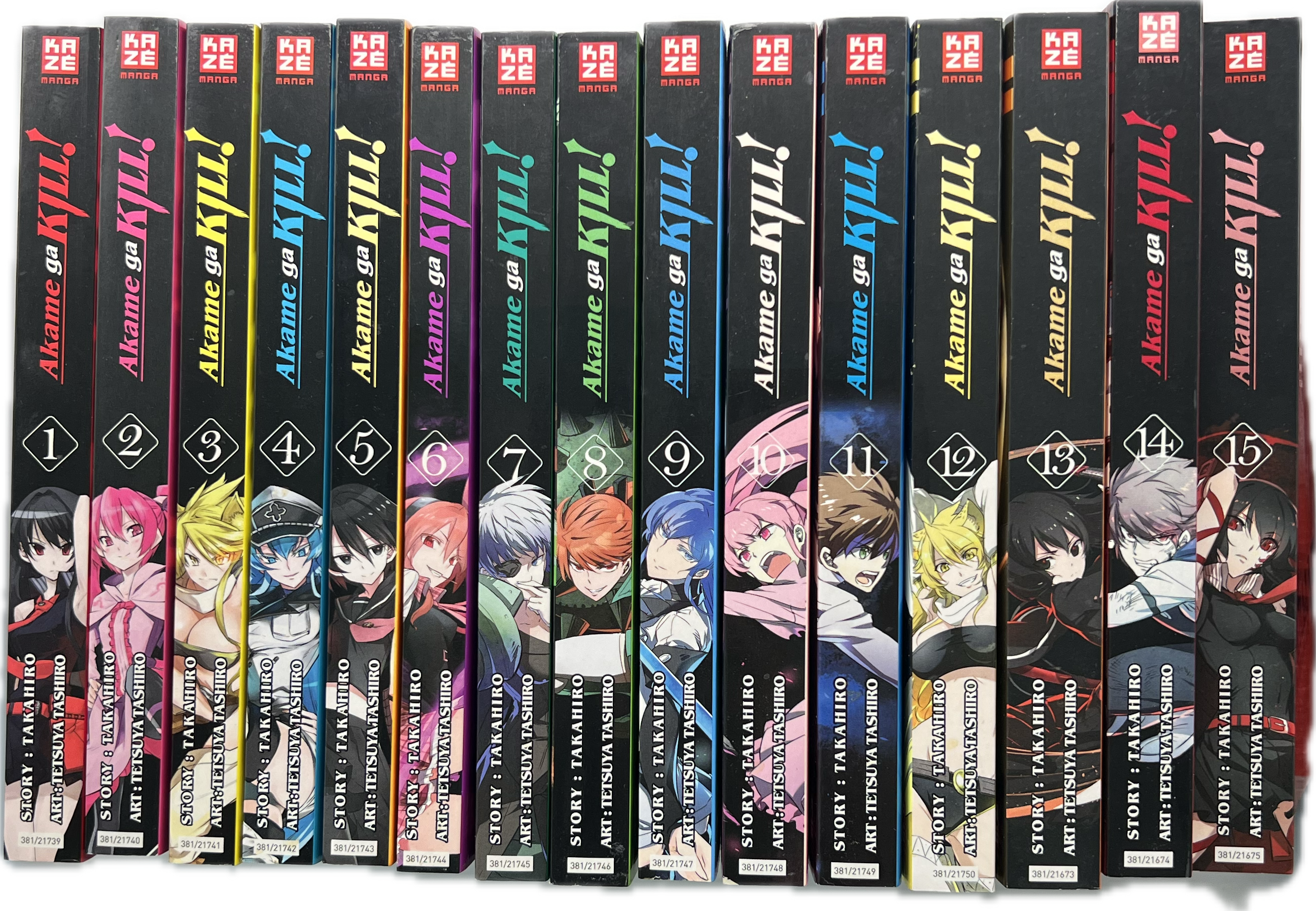 Akame Ga Kill 1-15 complete series