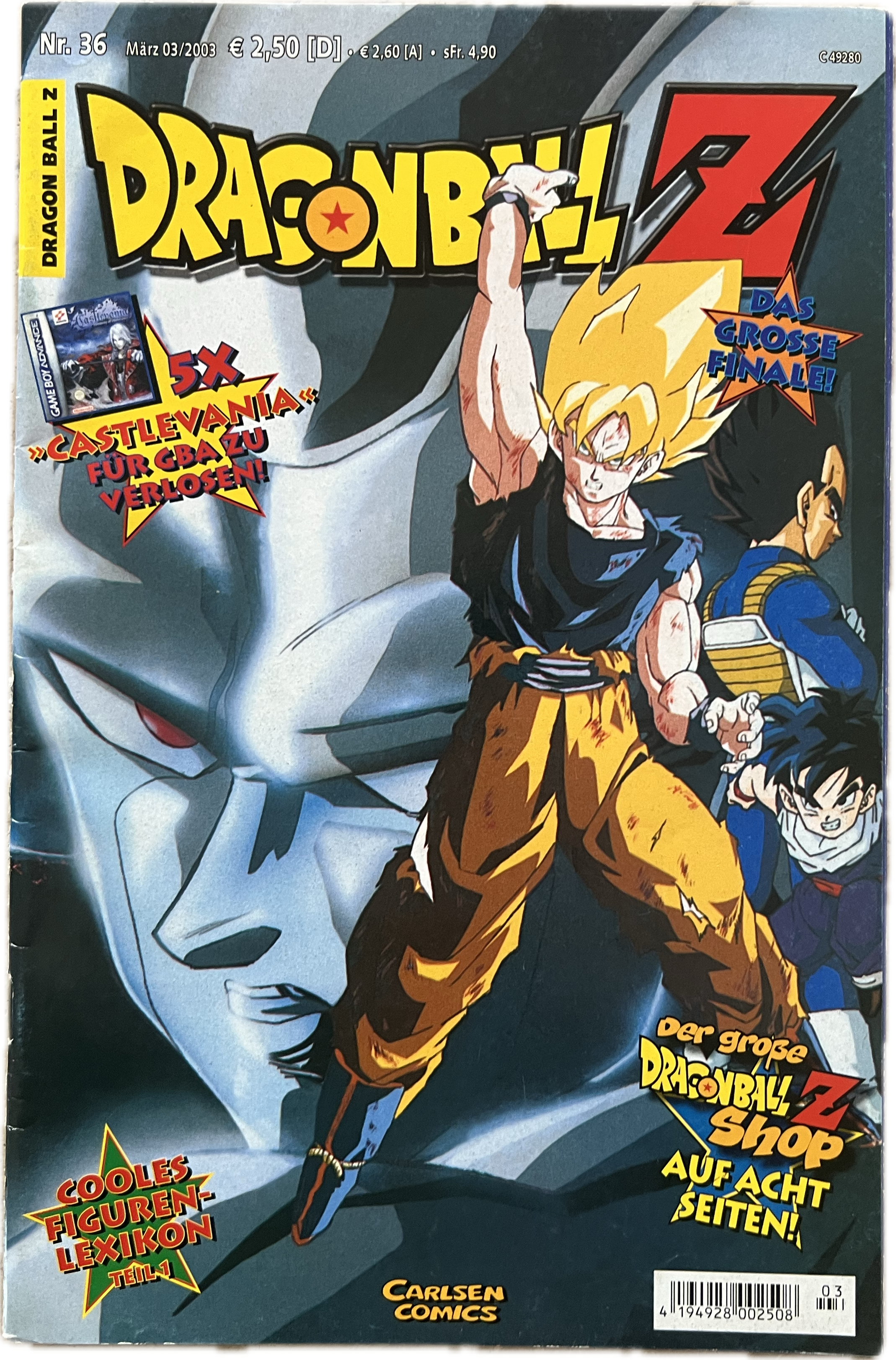 Dragon Ball Z Comic Heft 36 | Manayga