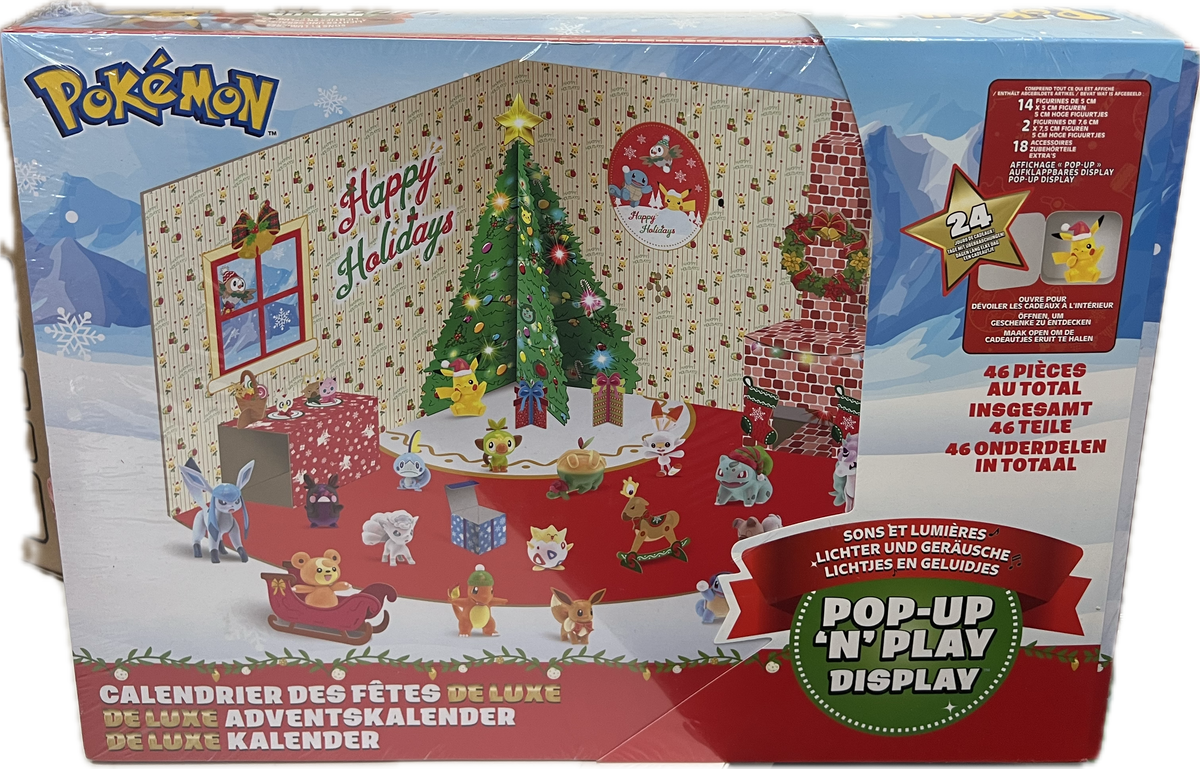 Pokémon – Happy Holidays Deluxe Adventskalender