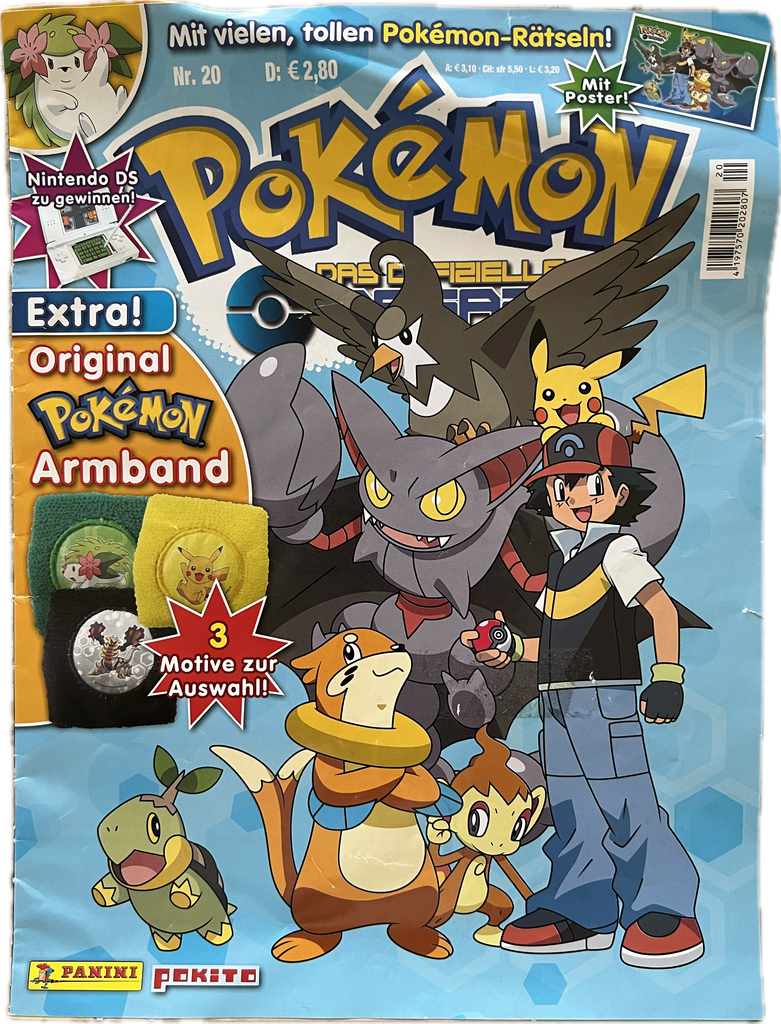 Pokemon Comic Heft 20