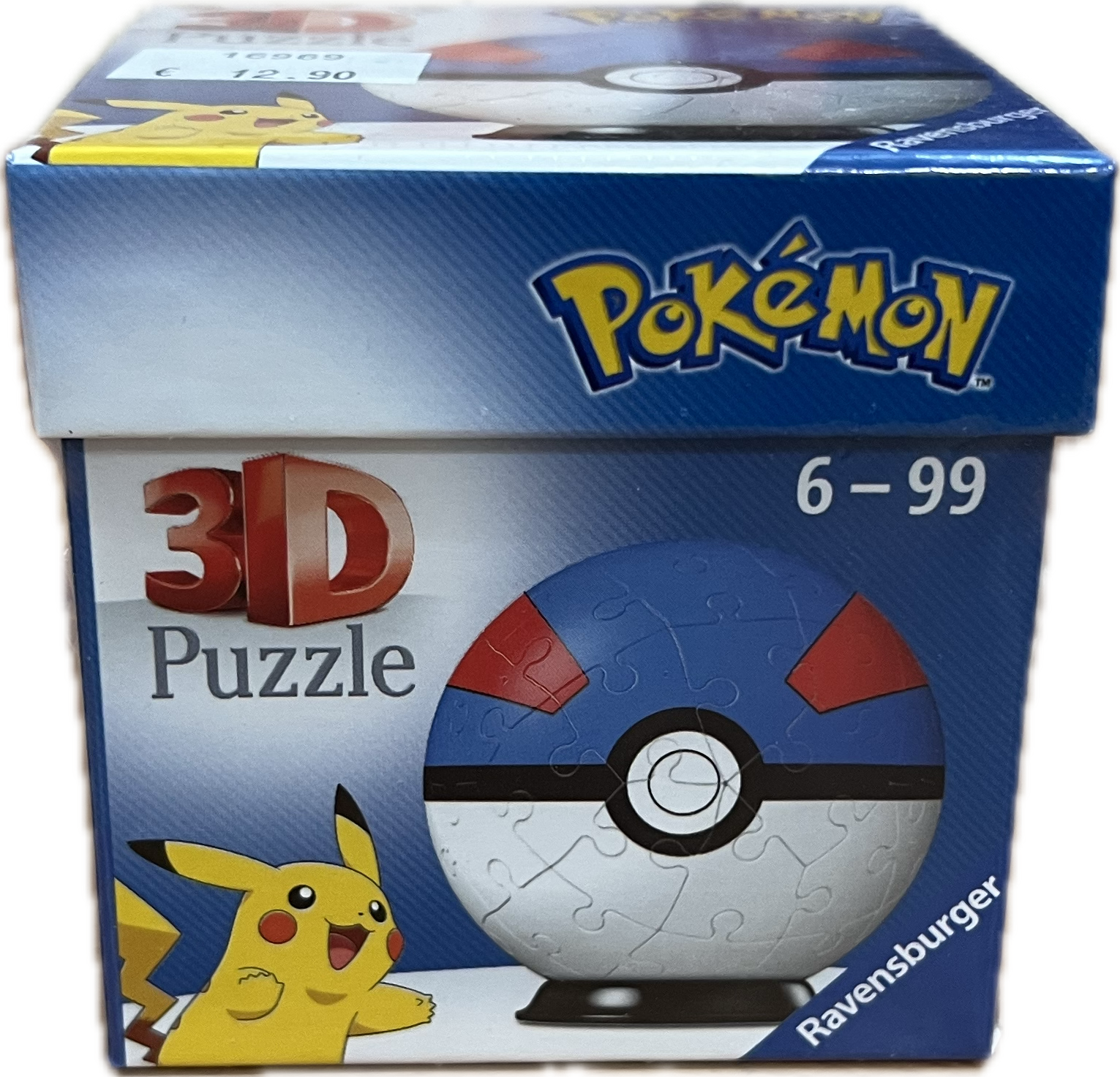 Pokemon 3D Puzzle - Superball (Great Ball)
