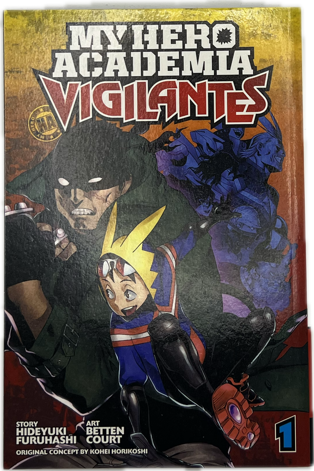 My Hero Academia Vigilantes 01 Englisch