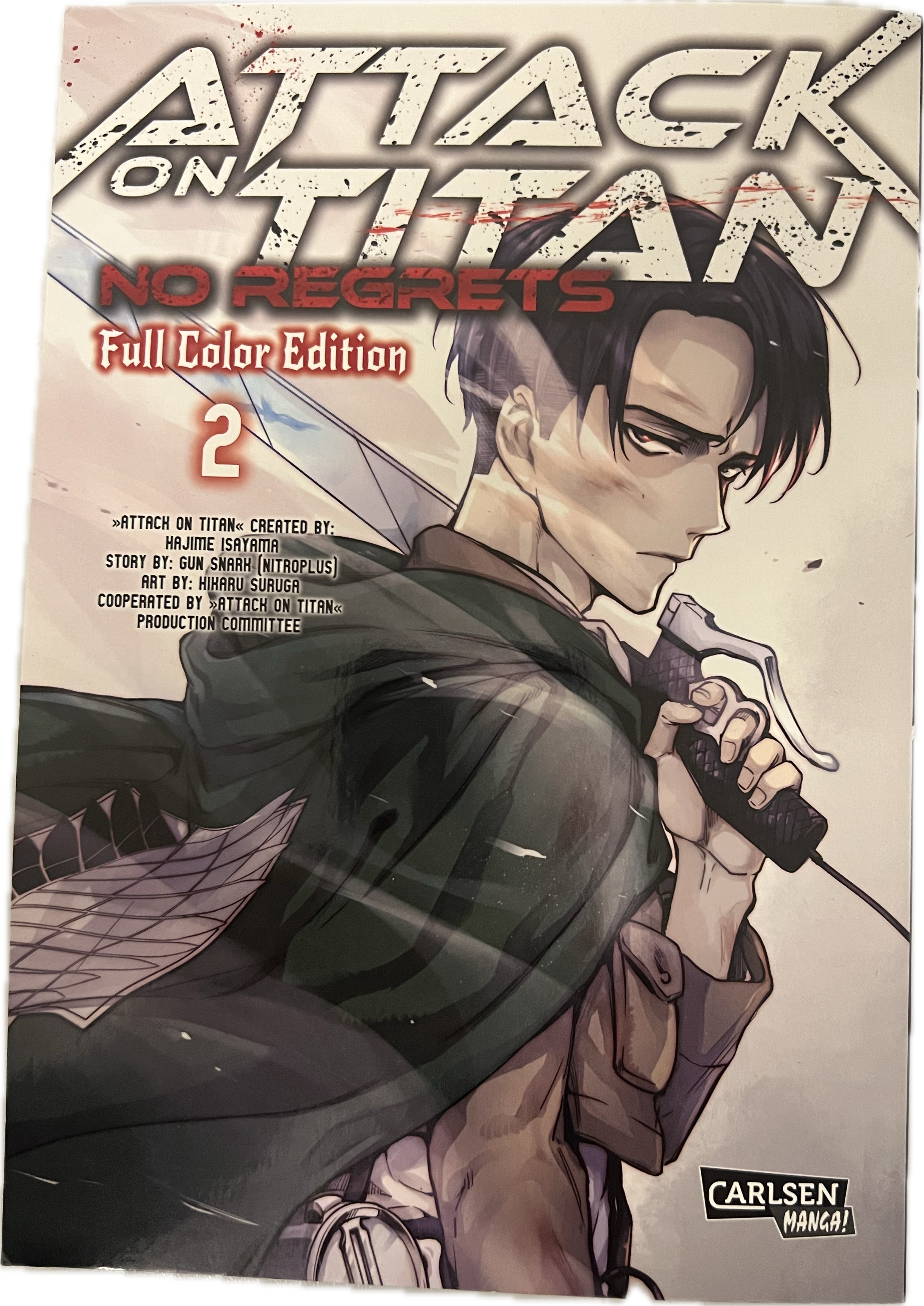 Attack on Titan No Regrets Full Color Edition 2