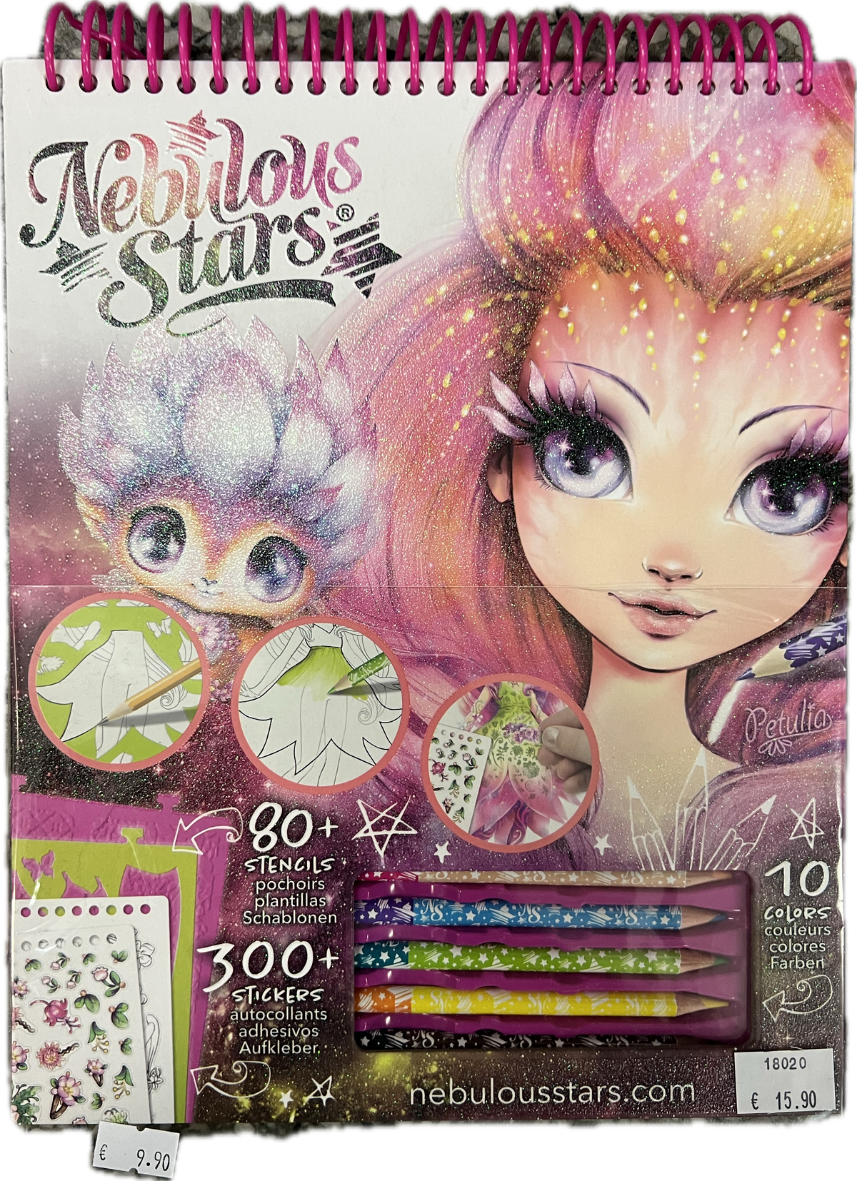 Nebulous Stars – Creative Sketchbook Petulia
