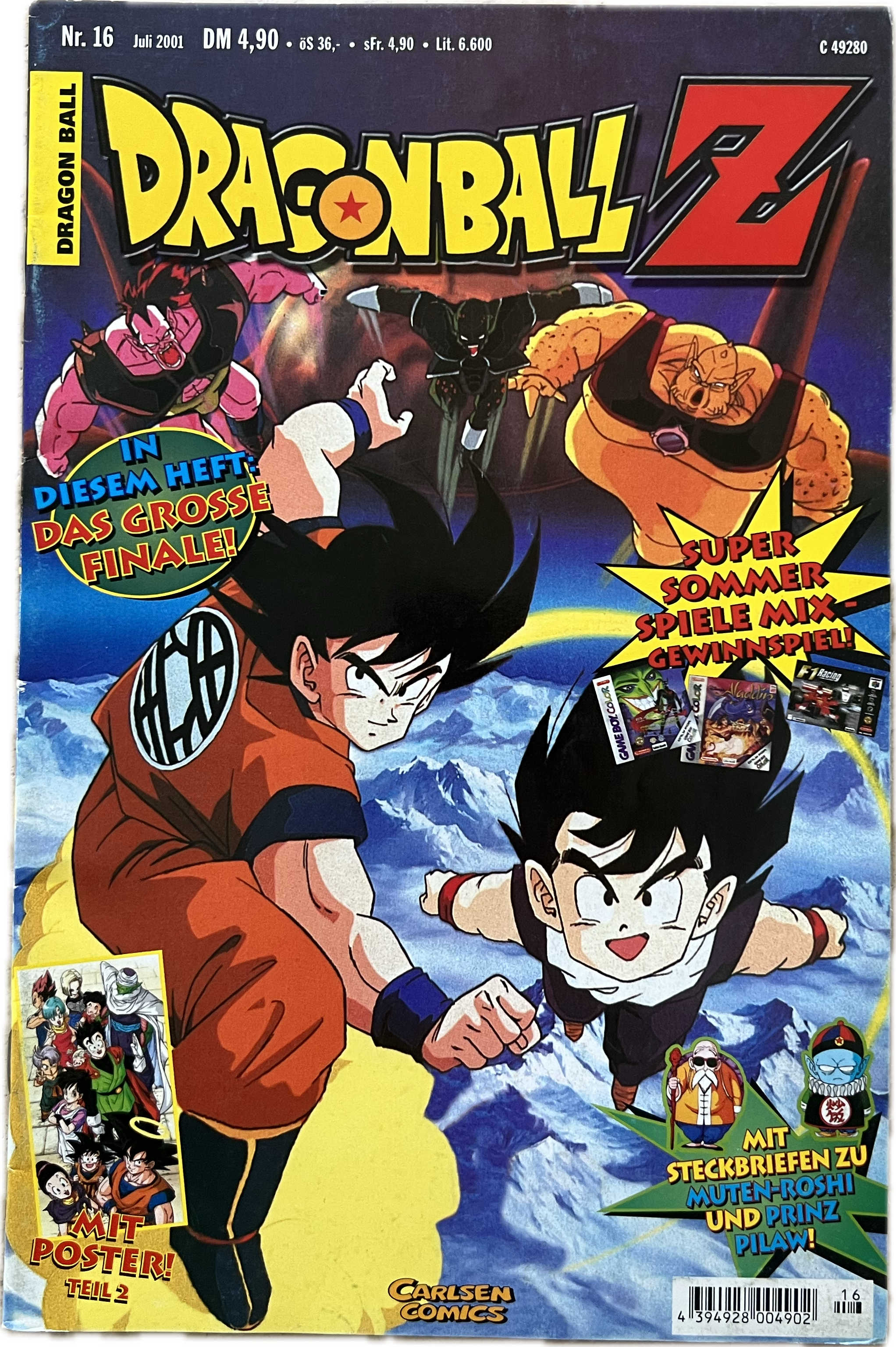 Dragon Ball Z Comic Heft 16 | Manayga