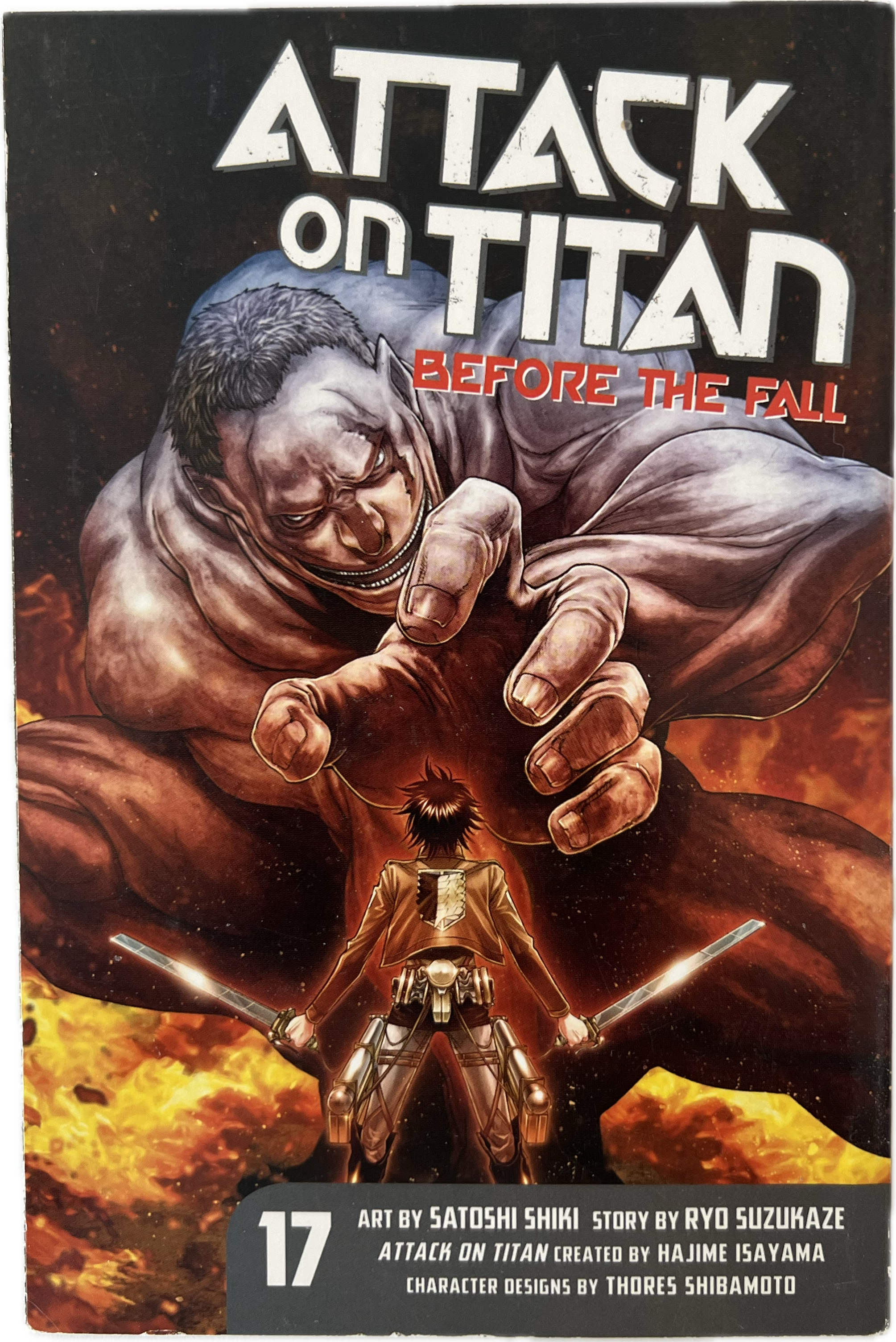 Attack on Titan Before the Fall 17 Englisch
